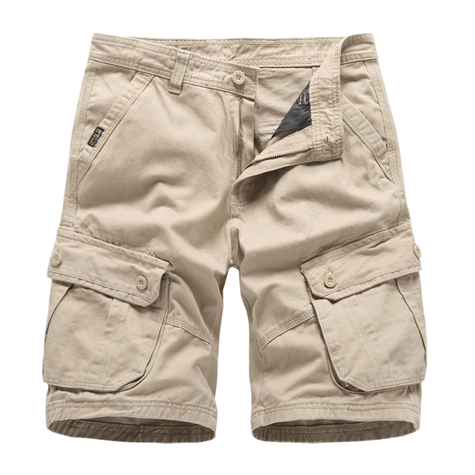 Men's Quick Dry Cargo Shorts - Stretch Bermuda Hiking Shorts with Multi-Pockets | Outdoor, Travel & Casual Wear
