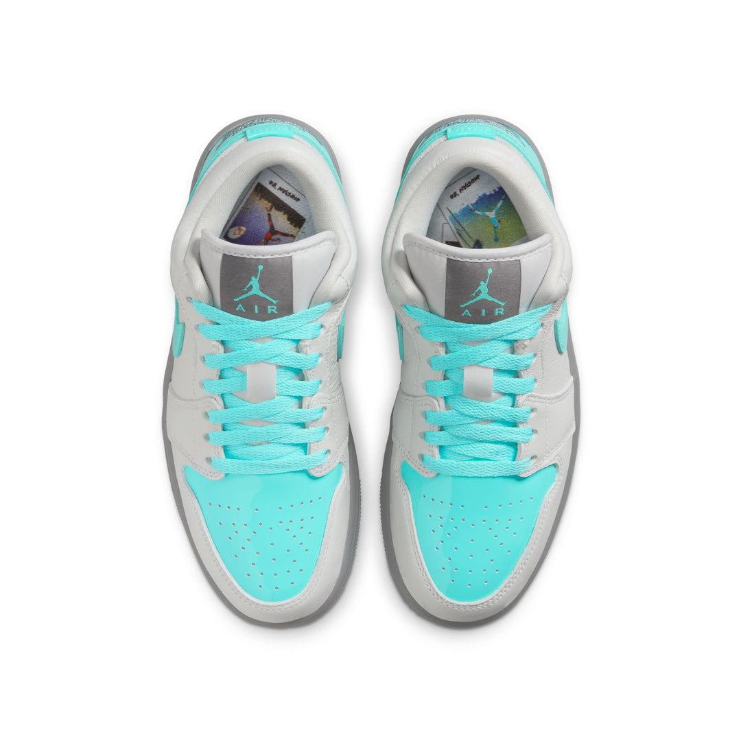 Women's Air Jordan 1 Low SE Polaroid Sneakers - Retro Basketball Shoes for Women - Comfortable Casual & Streetwear Fashion - Perfect for Sports, Gym, and Everyday Wear