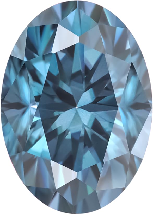 Persian Blue Moissanite, April
