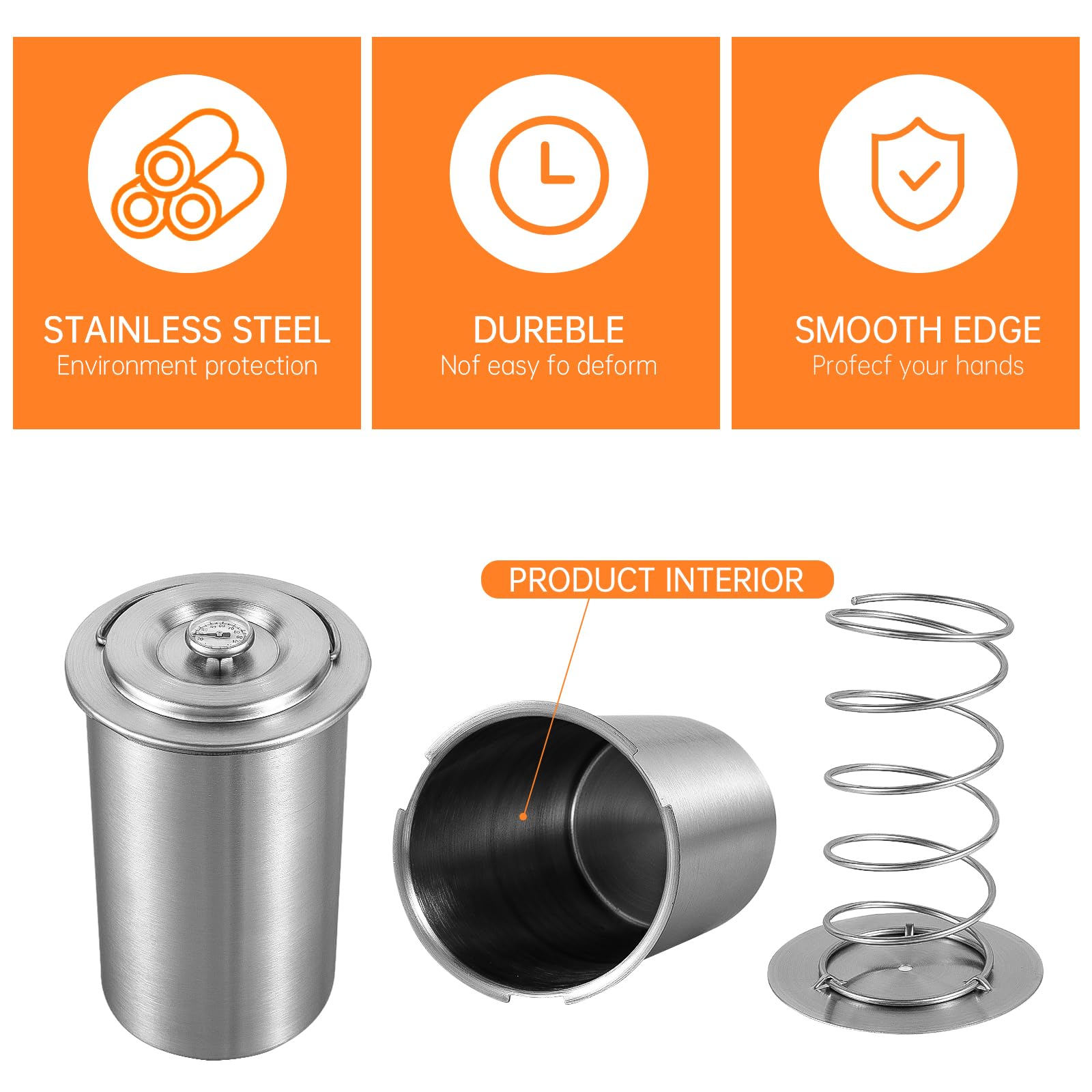 Premium 304 Stainless Steel Meat Press Cooker - Heavy Duty Ham Press Maker for Pork, Beef, Fish & Poultry | Round Shape Deli Meat Press Machine for Homemade Sausages, Burgers & BBQ | Perfect for Restaurants, Home Kitchens & Outdoor Cooking