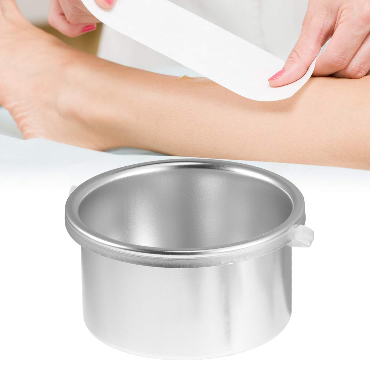 Healifty Wax Warmer Inner Pot - Portable Replacement Bowl for Hair Removal Machine, Waxing Warmer Accessories for Salon & Home Use | Perfect for Eyebrow, Bikini & Body Waxing