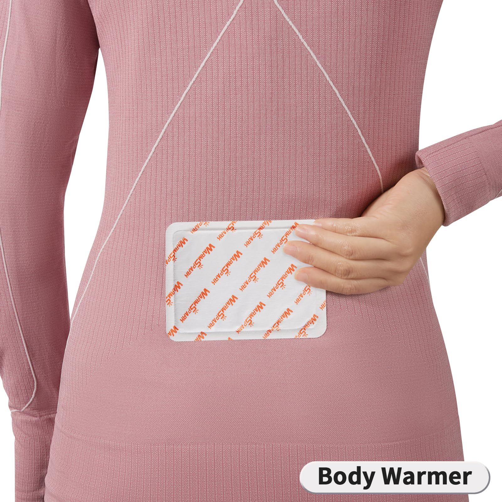 Body Warmers with Adhesive - Disposable Air-Activated Heat Patches for Back, Shoulder & Muscle Pain Relief - Lasts Up to 12 Hours - WarmSpark - Perfect for Outdoor Sports, Winter Activities & Chronic Pain Management