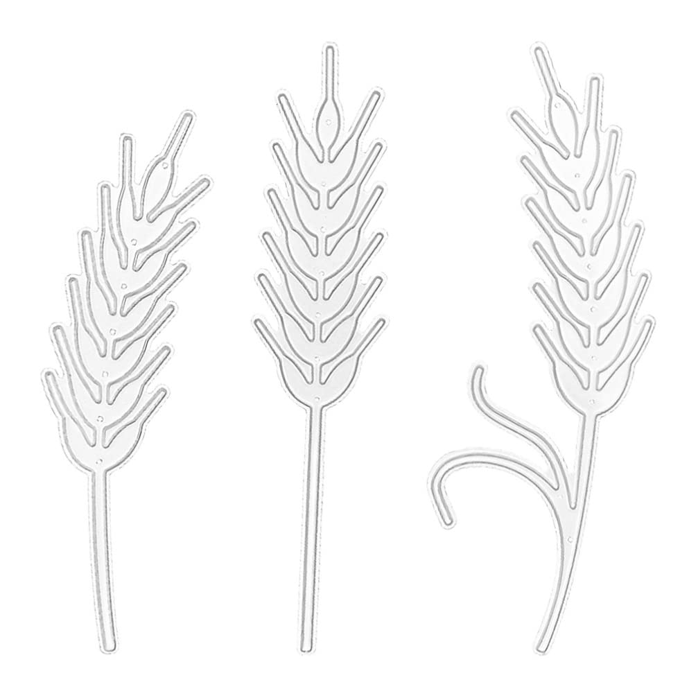 ARTIBETTER 1 Set Reed Leaf Shape Metal Cutting Dies - DIY Scrapbooking Supplies for Card Making, Embossing, Christmas Crafts & Paper Art Decorations | Perfect for Greeting Cards, Wedding Invitations, and Holiday DIY Projects