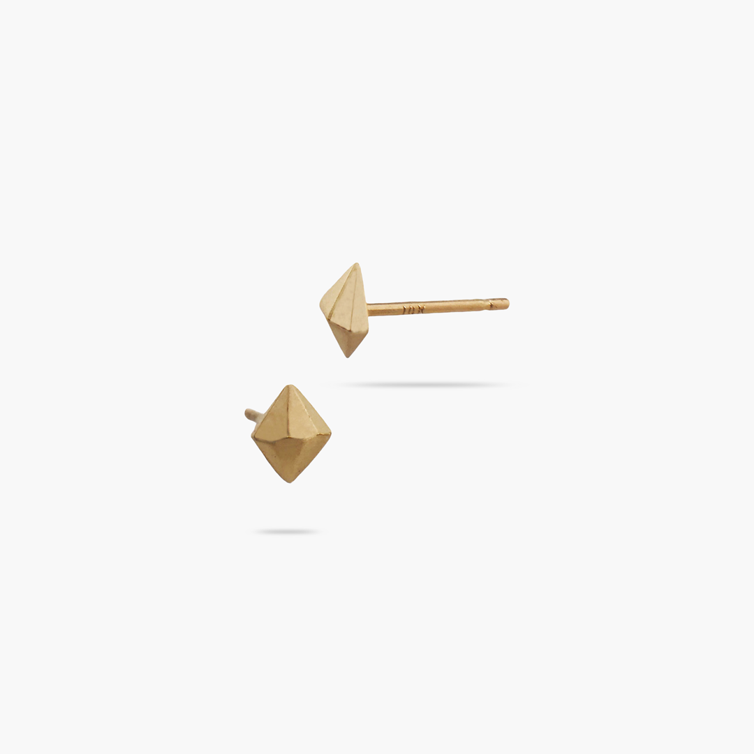 14K Solid Gold Diamond Stud Earrings for Women - Hypoallergenic Luxury Jewelry Gift for Her - Perfect for Weddings, Parties & Everyday Wear