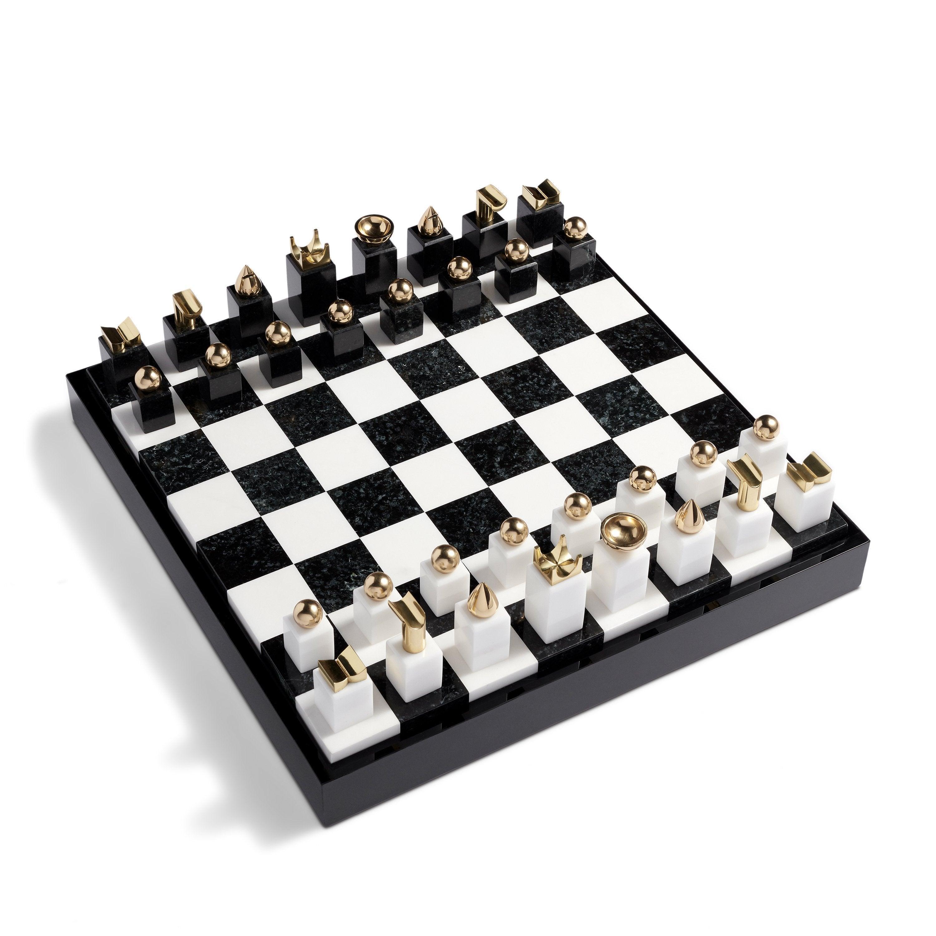 Premium Luxury Chess Set - Handcrafted Wooden Chess Board with Staunton Pieces - Perfect for Home Decor, Gifts & Professional Play