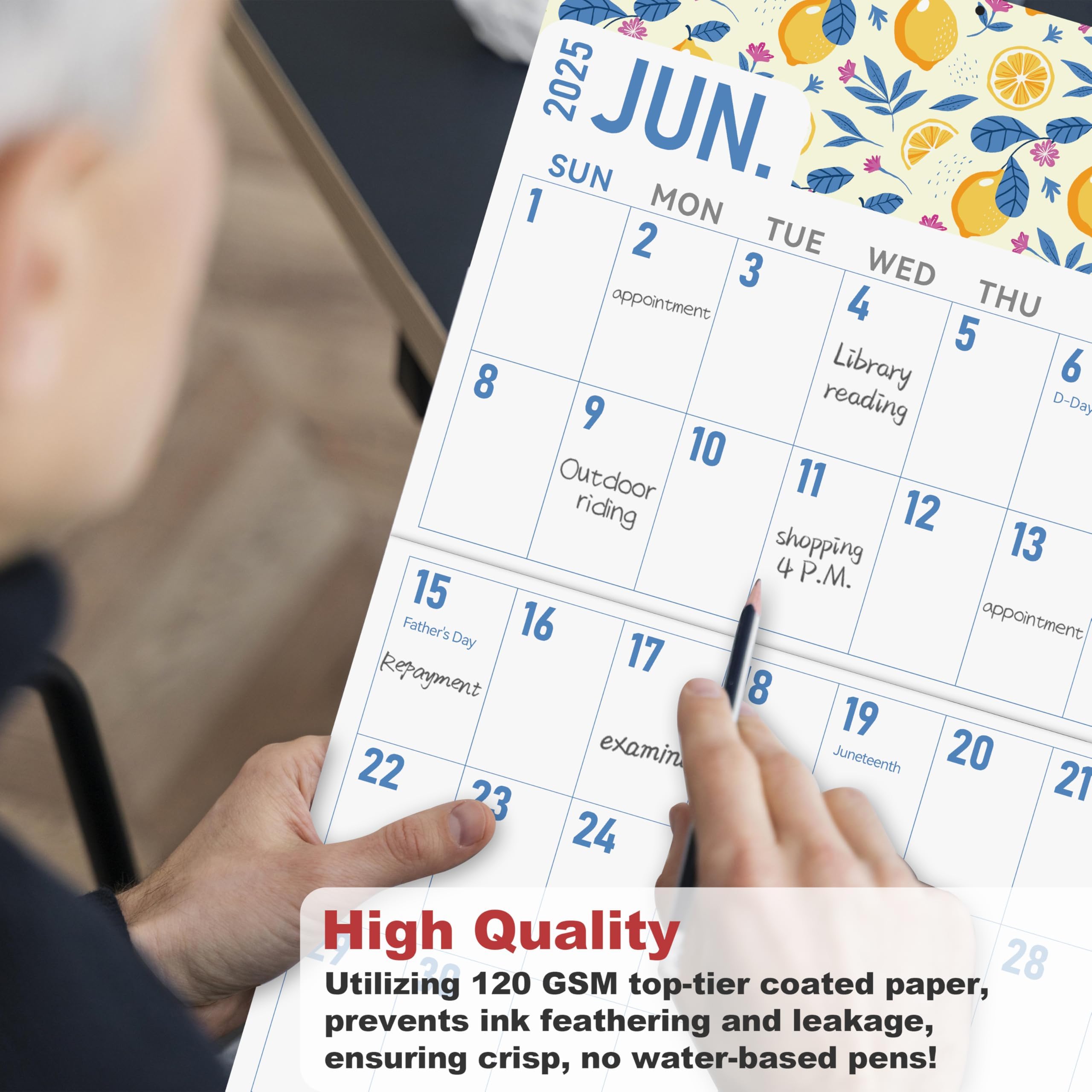 GuassLee 2025-2026 Large Wall Calendar | 23