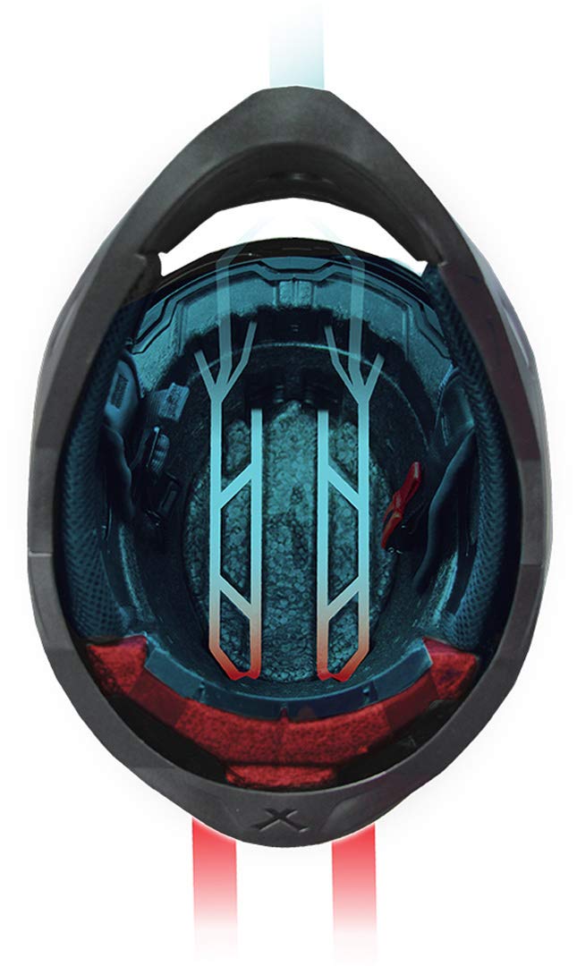 NEXX SX.100 Superspeed Black Motorcycle Helmet - DOT Certified Full Face Helmet for Men & Women - High Speed Riding, Racing, Street Bike & Cruiser Motorcycle Safety Gear