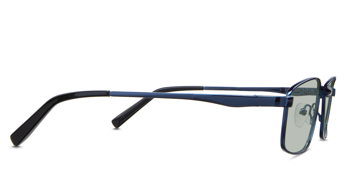 Juan Men Prescription Tinted Glasses - Blue Light Blocking & UV Protection for Computer Work, Reading, and Outdoor Activities