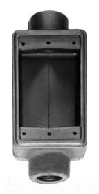Ocal FSC2-G 3/4 Inch PVC Coated FSC Certified Electrical Box - Durable Conduit Box for Home & Commercial Wiring Projects