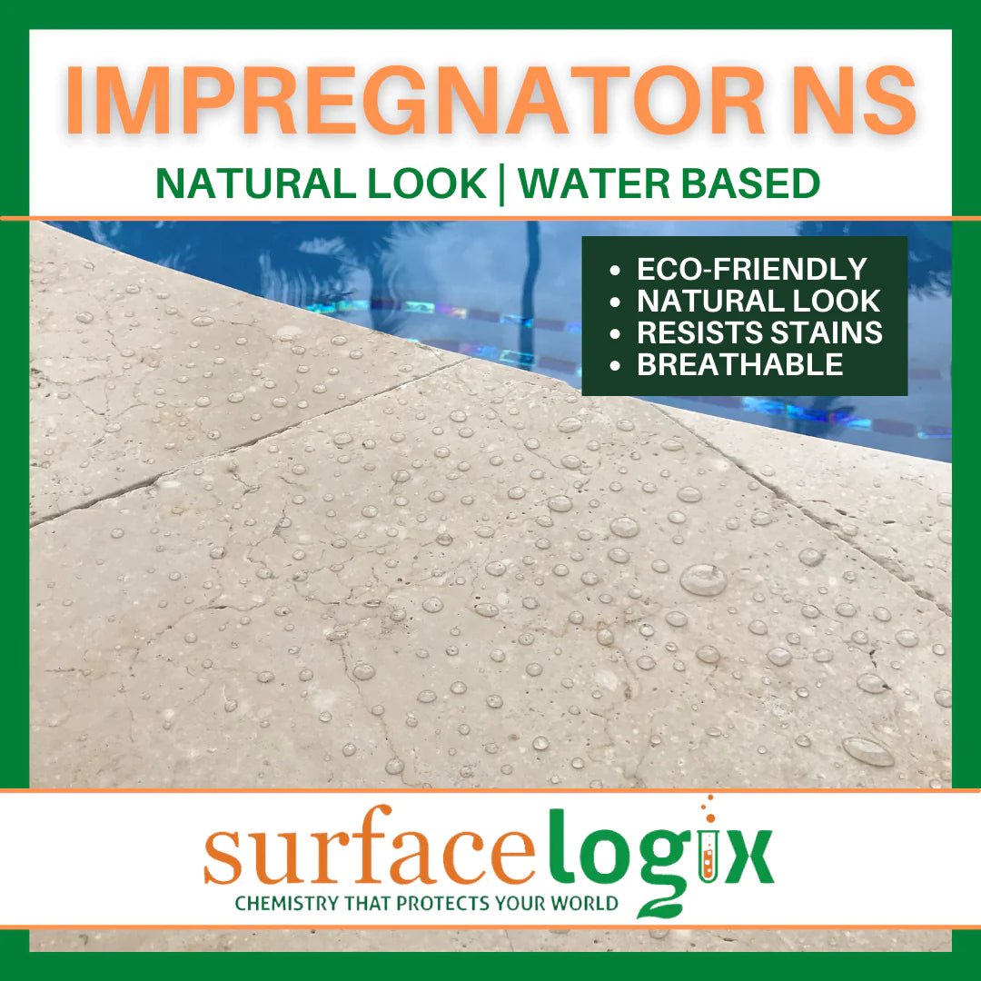 Cobble Impregnator NS - Premium Stone Sealer for Driveways & Patios - Waterproof & Stain-Resistant Protection for Natural Stone Surfaces - Ideal for Outdoor Walkways, Pool Decks & Garden Paths