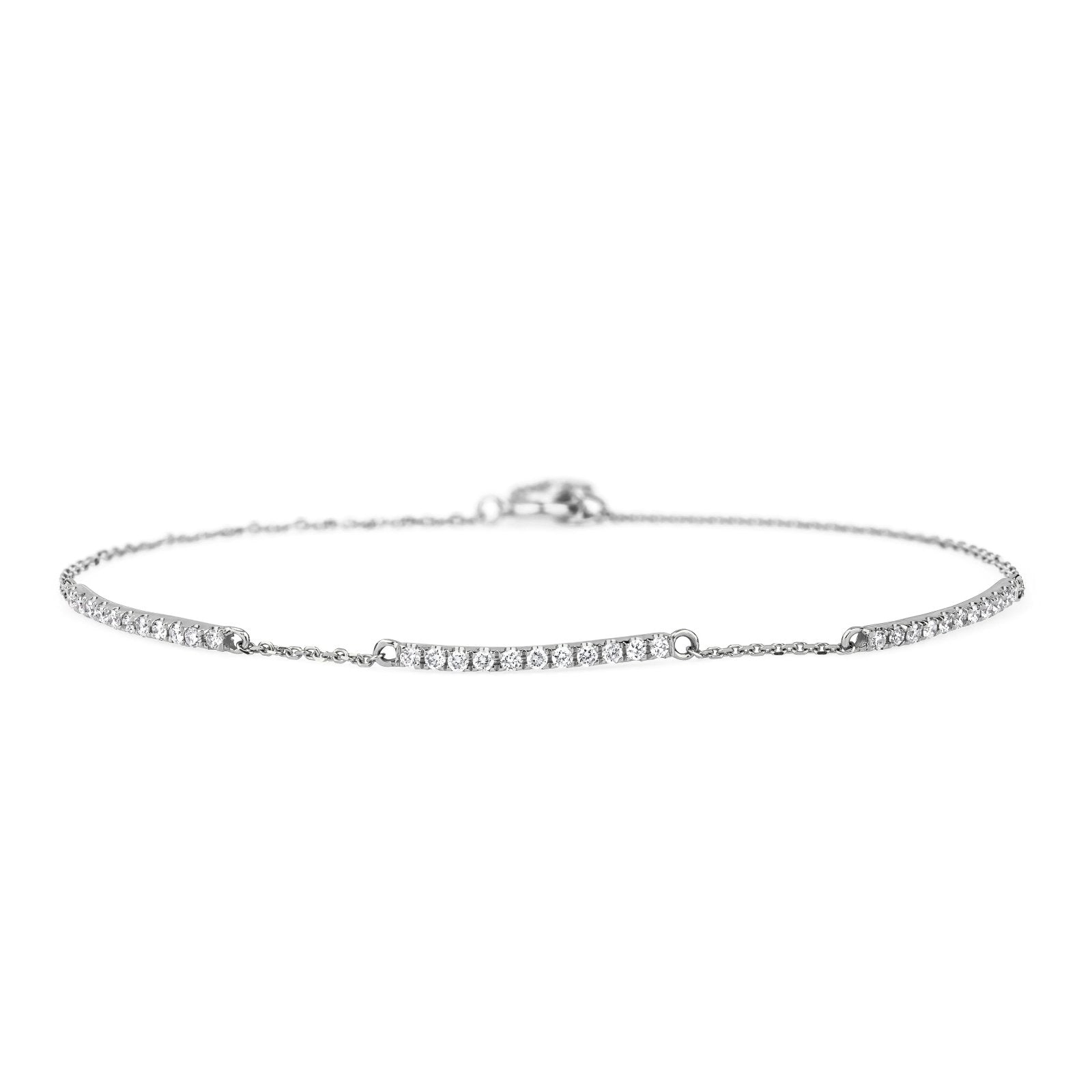 14K White Gold Diamond Tennis Bracelet for Women - Elegant & Timeless Jewelry Gift for Weddings, Anniversaries & Special Occasions