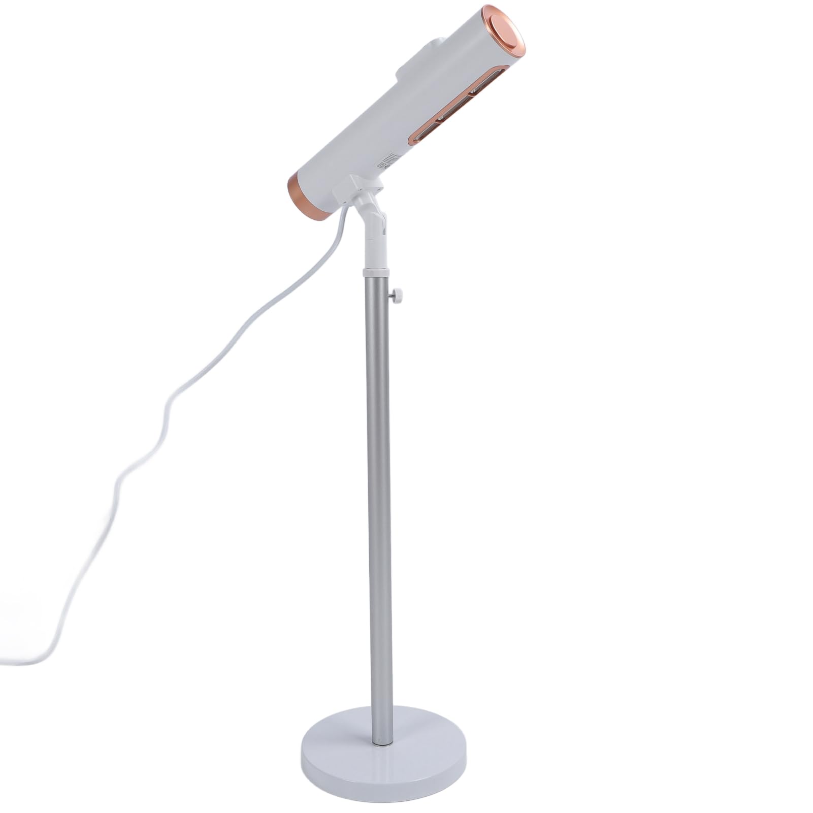 Professional Adjustable Height Standing Hair Dryer with Dual Air Outlets - 2 Speed Salon-Grade Blow Dryer for Hands-Free Styling | Perfect for Home Salons, Beauty Parlors & Professional Stylists