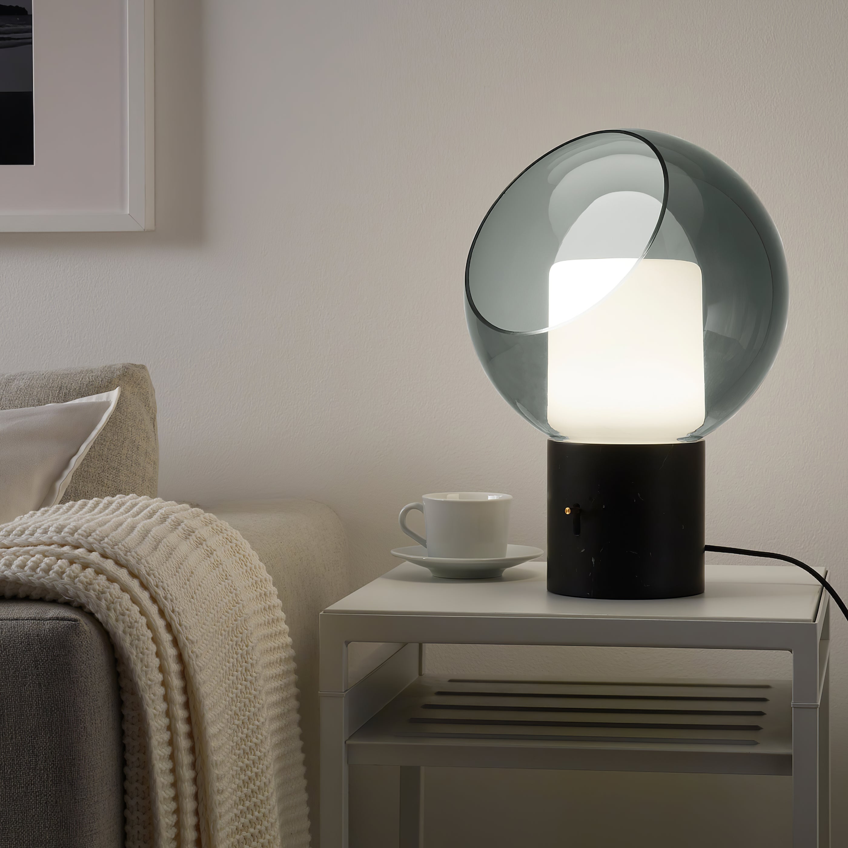 Evedal Table Lamp - Modern LED Desk Light with Adjustable Brightness for Bedroom, Office & Study Room - Perfect for Reading, Working & Relaxing