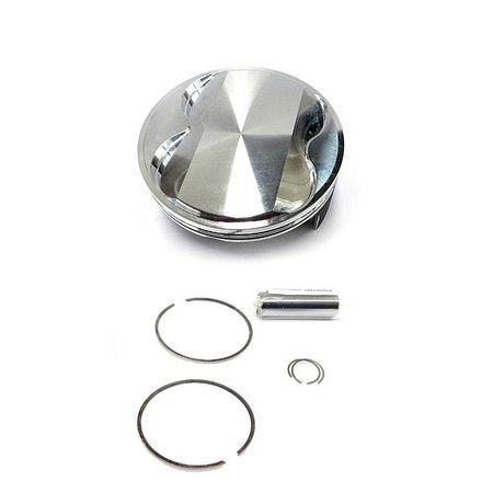 Wossner Piston Kit 76.97mm 14:1 Compression for Kawasaki KX250F 2017-2019 - High Performance Engine Upgrade for Motocross & Off-Road Racing