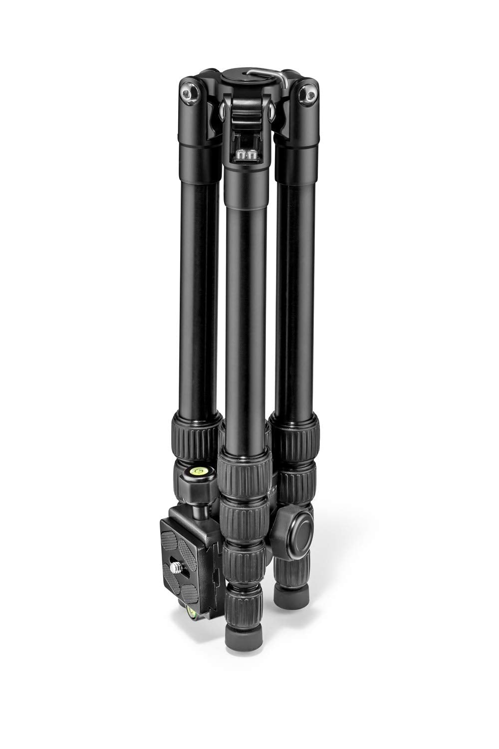 Manfrotto Element Traveler Small Aluminum 5-Section Tripod with Ball Head - Compact Lightweight Tripod for Travel, Photography & Vlogging - Perfect for DSLR Cameras, Mirrorless Cameras & Smartphones