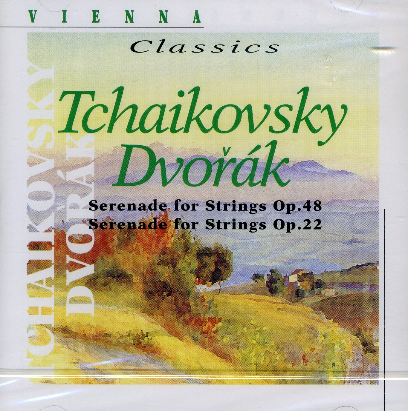 Tchaikovsky & Dvorak Serenade for Strings - Süddeutsche Philharmonie / Zsoltay - Classical Music CD - Perfect for Romantic Dinners & Relaxation
