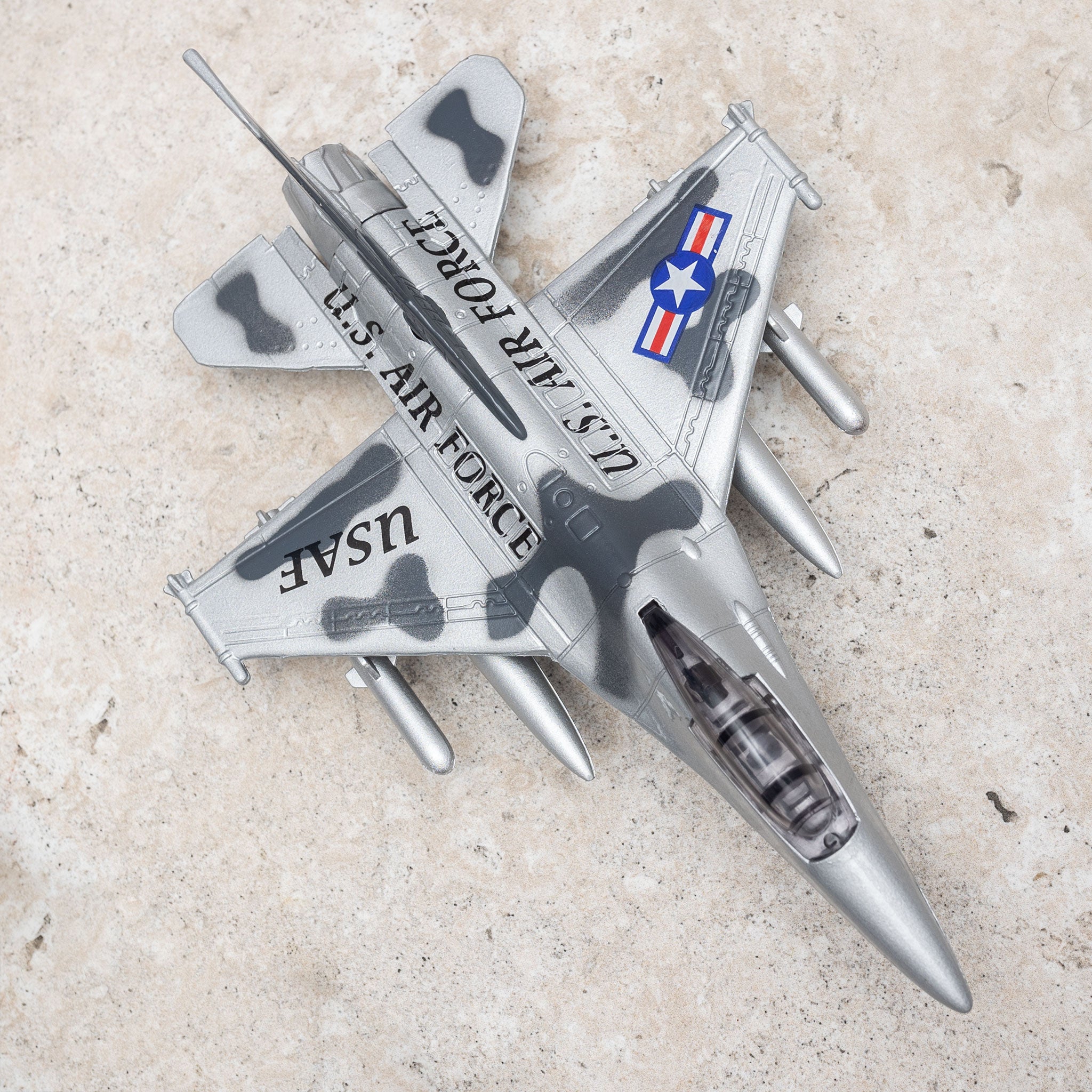 Jet Fighter Assorted Die Cast Model Toy 106356 - Perfect for Collectors, Kids Play, and Aviation Enthusiasts