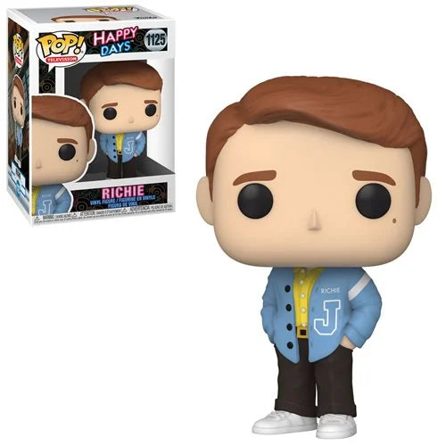 Happy Days Richie Pop! Vinyl Figure - Funko Pop Collectible Toy from Classic TV Show - Perfect for Display, Gifts & Pop Culture Fans