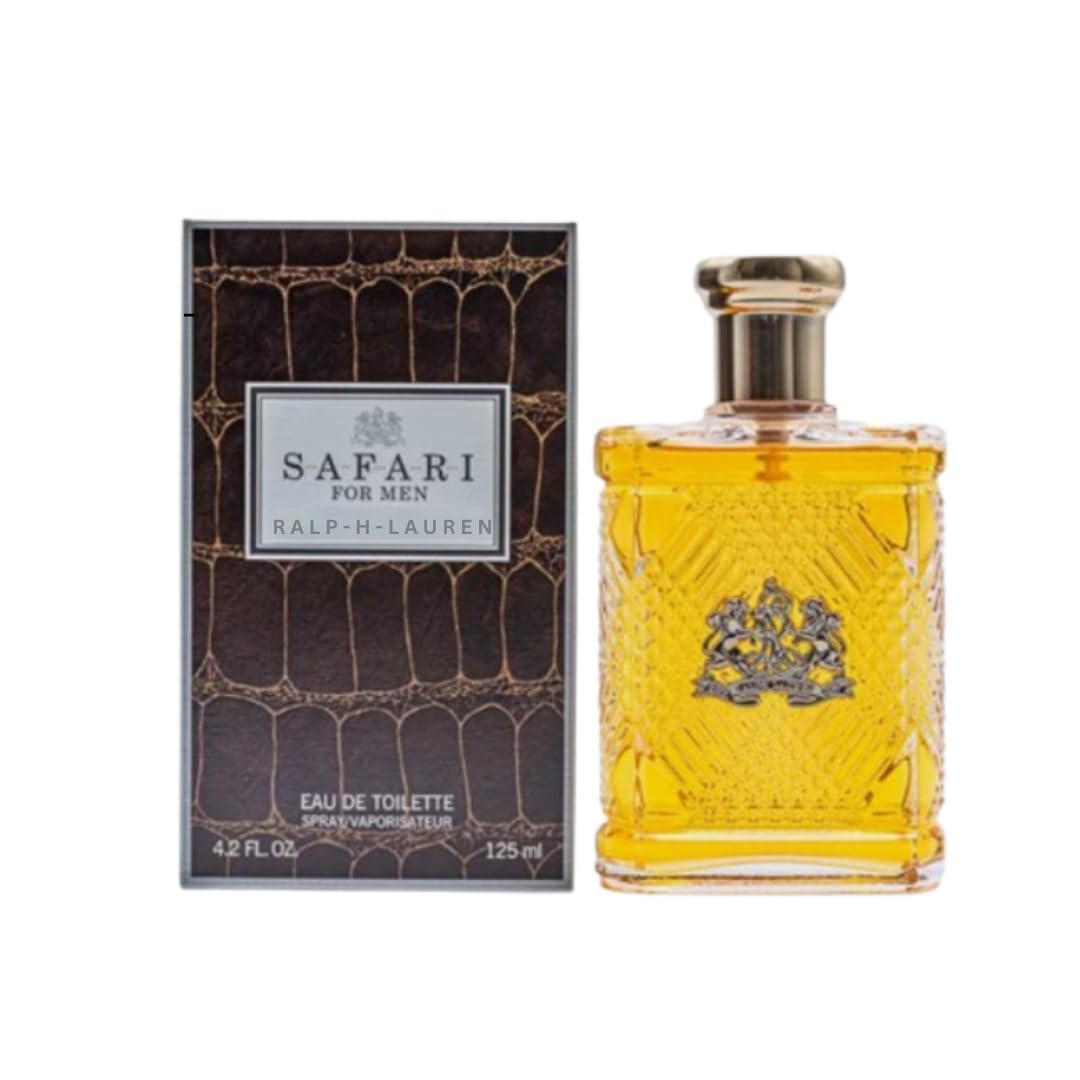 Safari Men's Cologne Spray 4.2 oz - Classic Fresh Scent for Men | Eau de Toilette | Perfect for Daily Wear, Date Night & Office Use