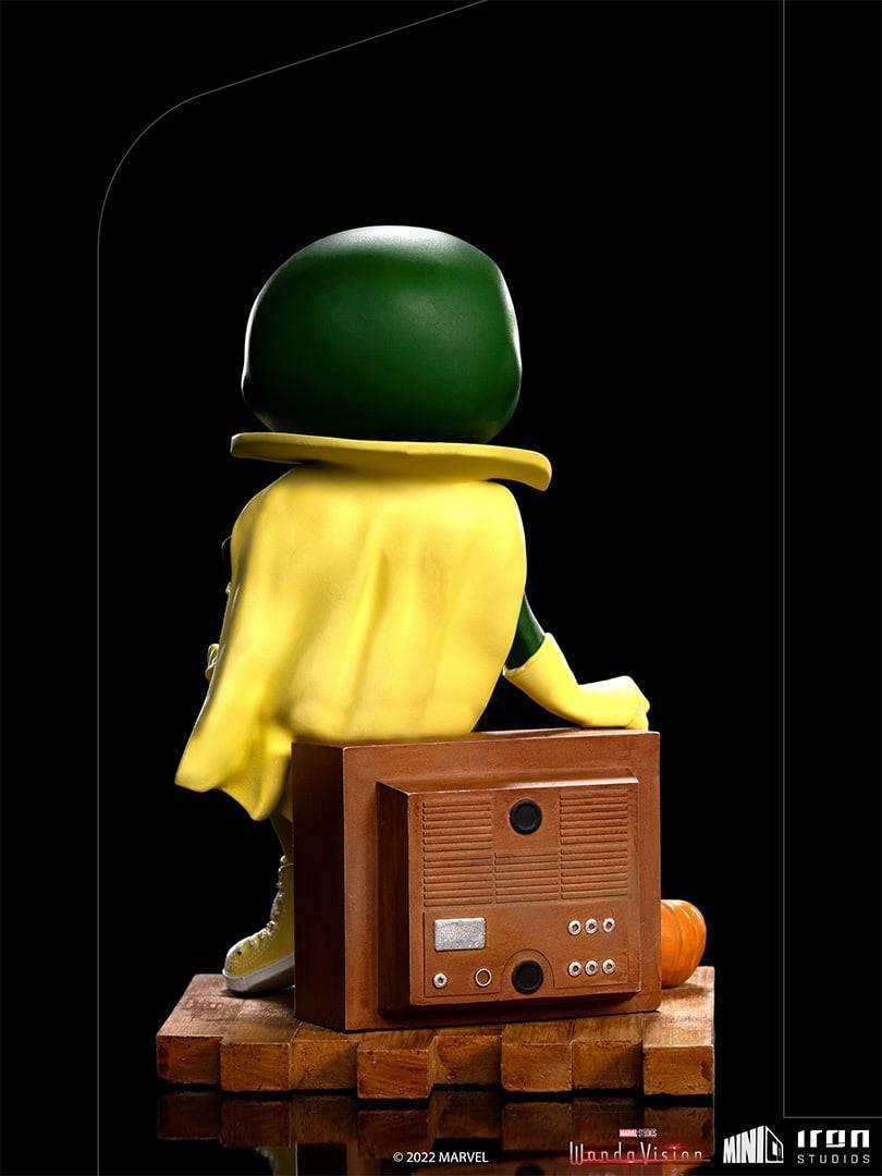 Iron Studios WandaVision Vision Halloween Version MiniCo Figure - Collectible Marvel Action Figure for Display & Gifts