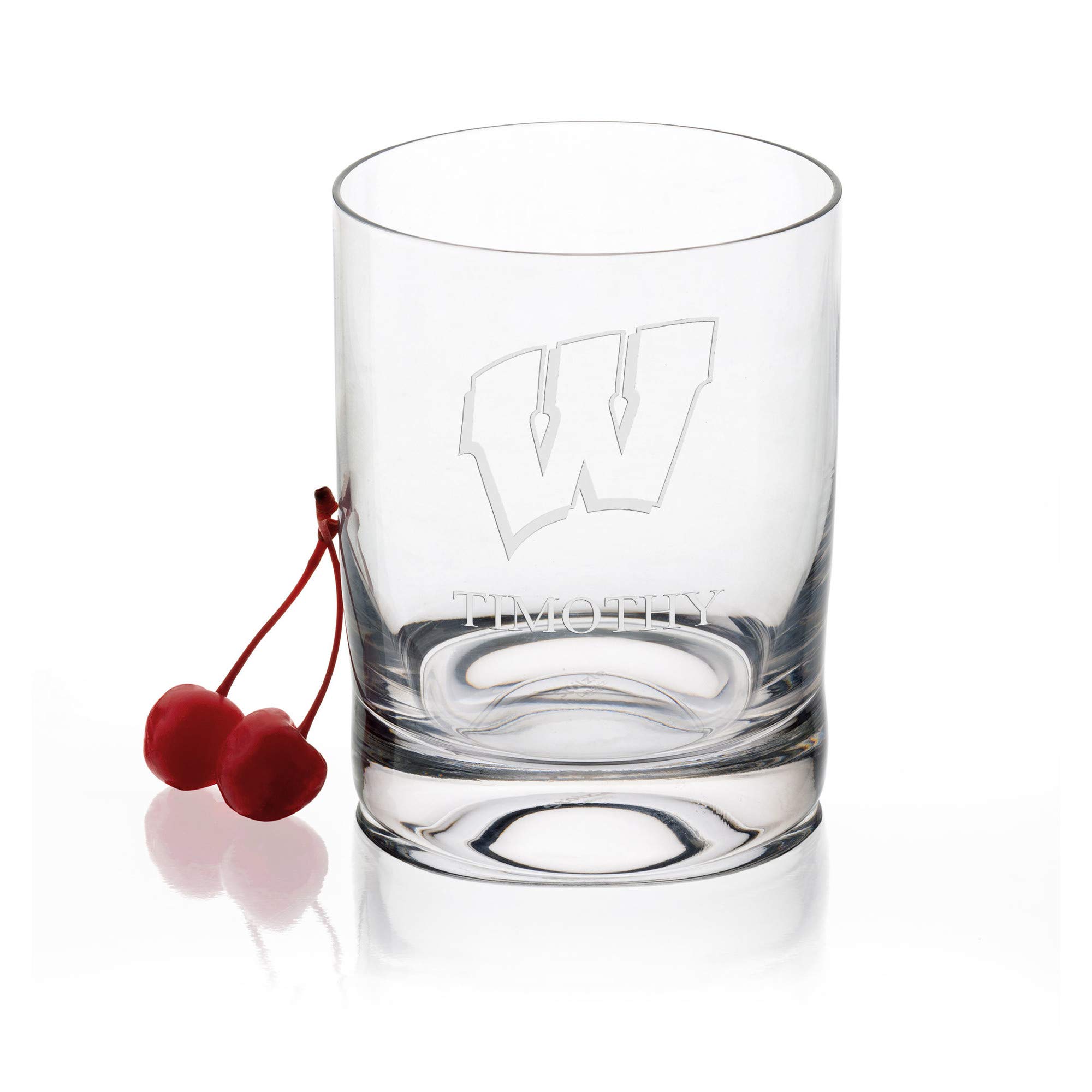 Premium Wisconsin Tumbler Glasses Set of 2 - 16oz Insulated Stainless Steel Cups with Lid & Straw - Perfect for Iced Coffee, Smoothies & Cold Drinks at Home, Office or Outdoor Adventures