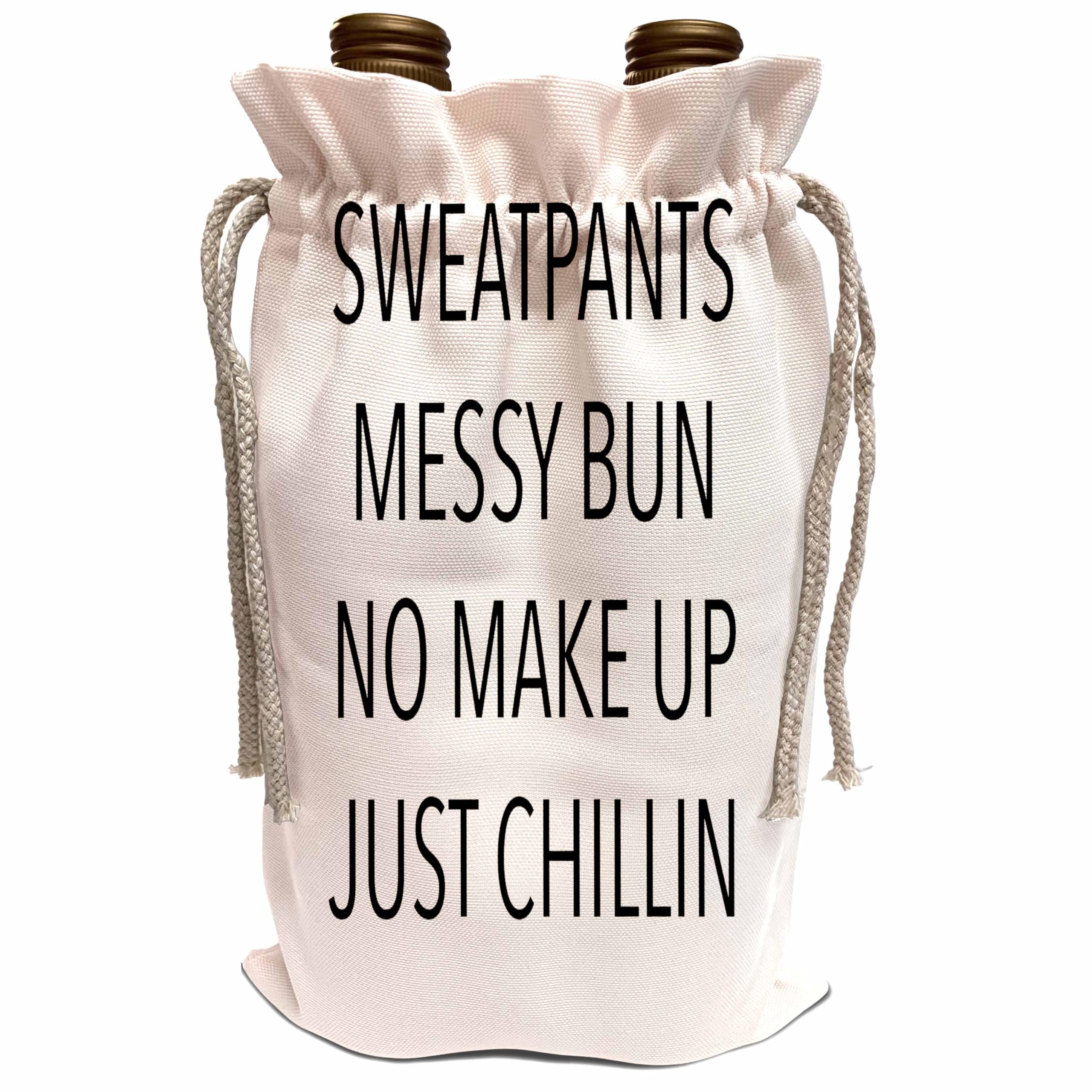 3D Rose Wine Tote Bag - Funny Anne Collections Quotes 