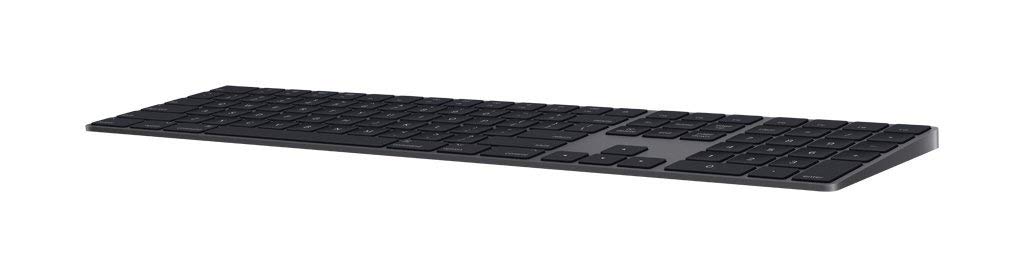 Apple Magic Keyboard with Numeric Keypad - Wireless & Rechargeable - Traditional Chinese (Cangjie & Zhuyin) - Space Gray (Renewed) - Perfect for Office Work, Programming & Multilingual Typing