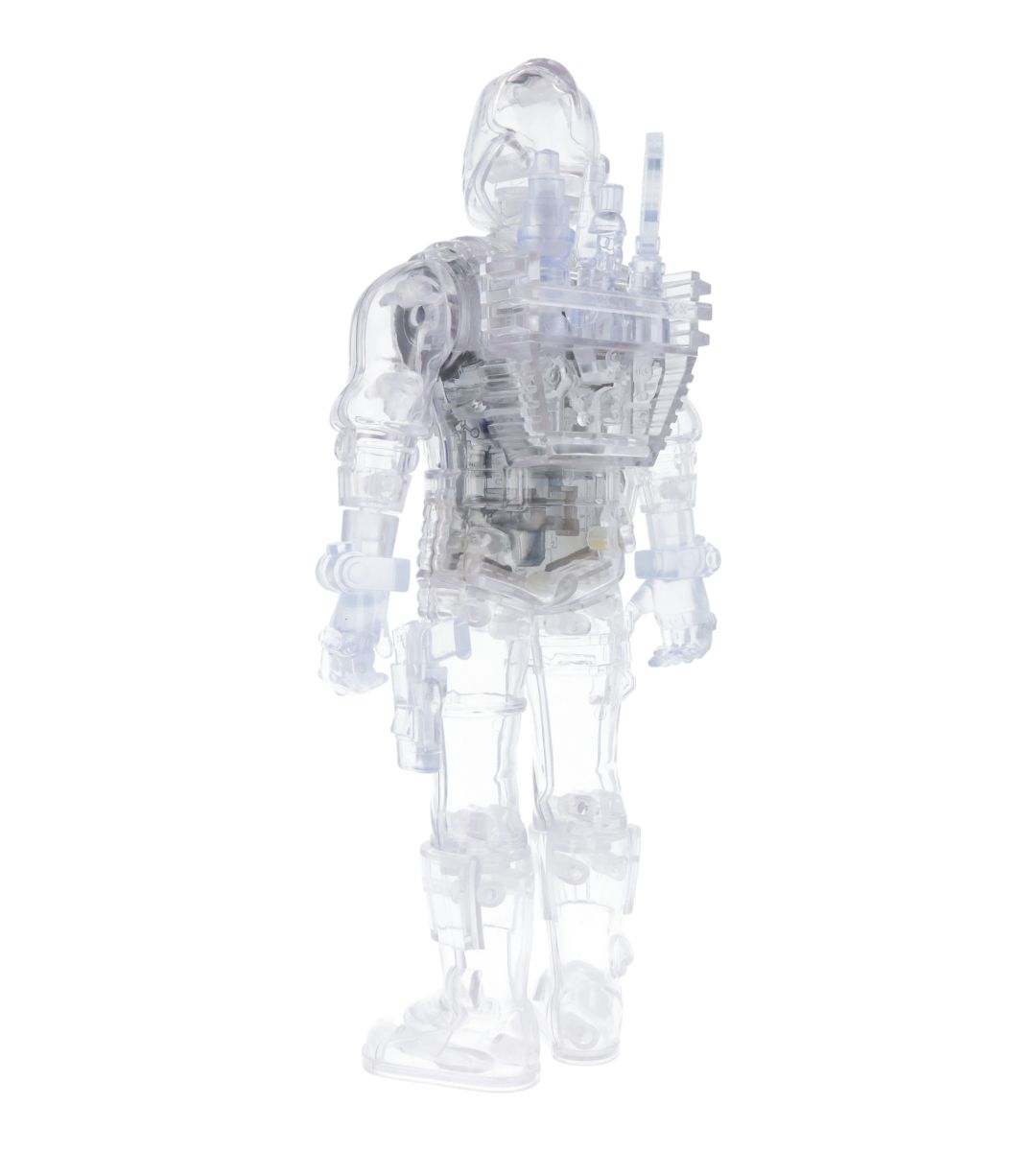 G.I. Joe Super Cyborg Cobra B.A.T. Clear ReAction Figure - Collectible Action Figure for Display & Play - Perfect for Fans, Collectors, and Toy Enthusiasts