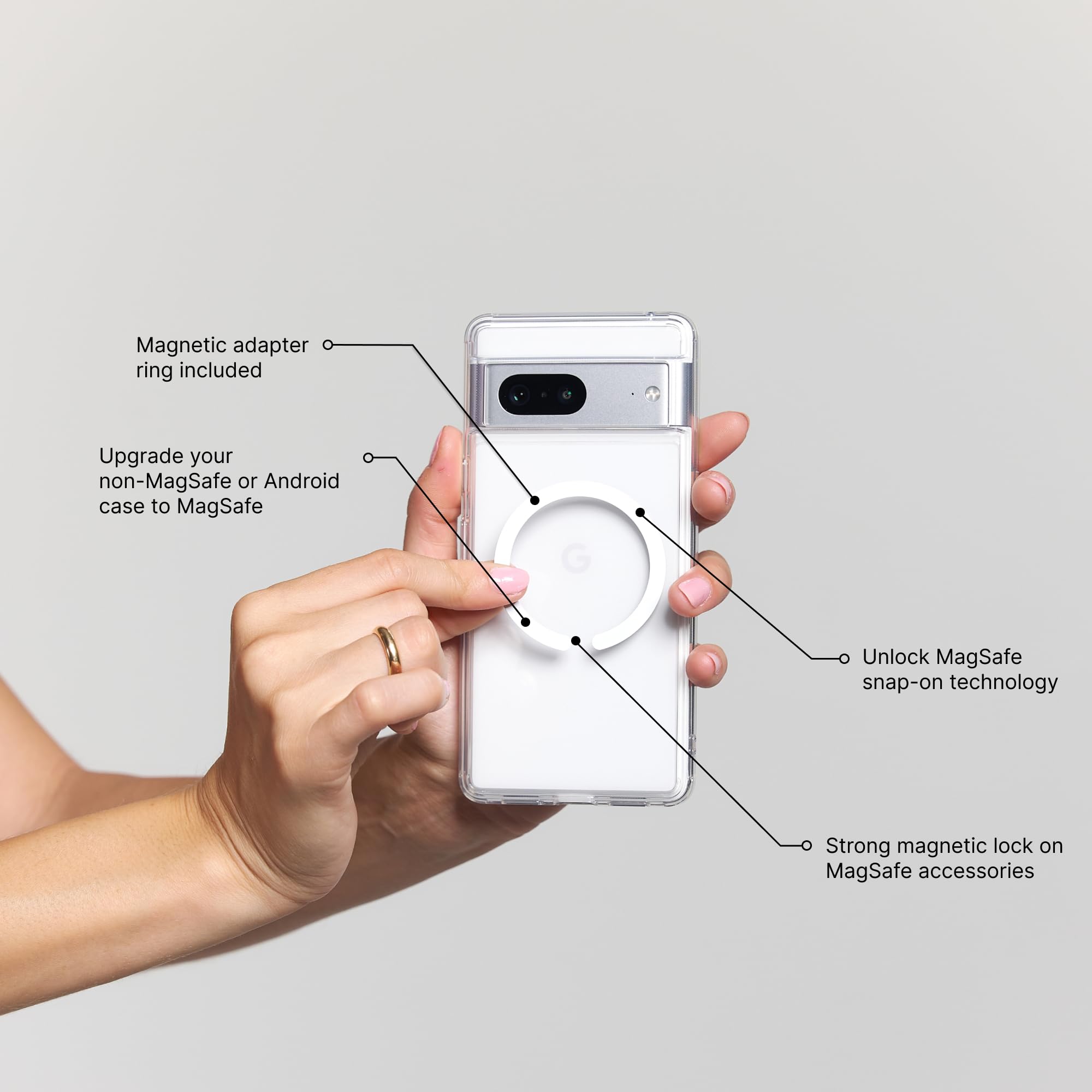 PopSockets Phone Wallet with Expanding Grip - MagSafe Compatible Card Holder & Wireless Charging | Perfect for iPhone 13/14/15 Series | Secure Grip for Daily Commute, Shopping & Travel (Deep Periwinkle)