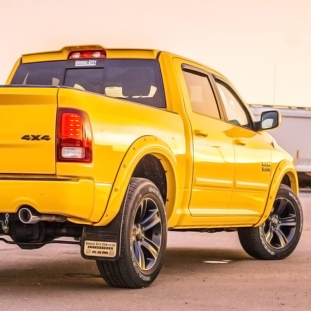 EGR982859 Painted EGR Truck Cab Spoiler for Dodge Ram 1500/2500/3500 | Light Khaki Metallic (AJC) | Aerodynamic Enhancement & Improved Fuel Efficiency | Perfect for Off-Roading & Highway Driving