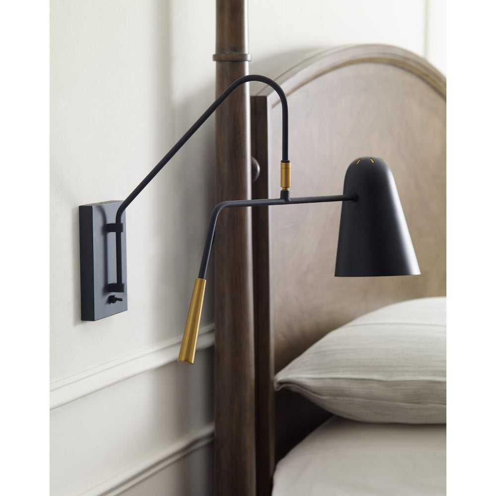 Cowell 1 Light Wall Sconce - Modern LED Wall Light Fixture for Bedroom, Living Room & Hallway - Dimmable Indoor Lighting with Easy Installation