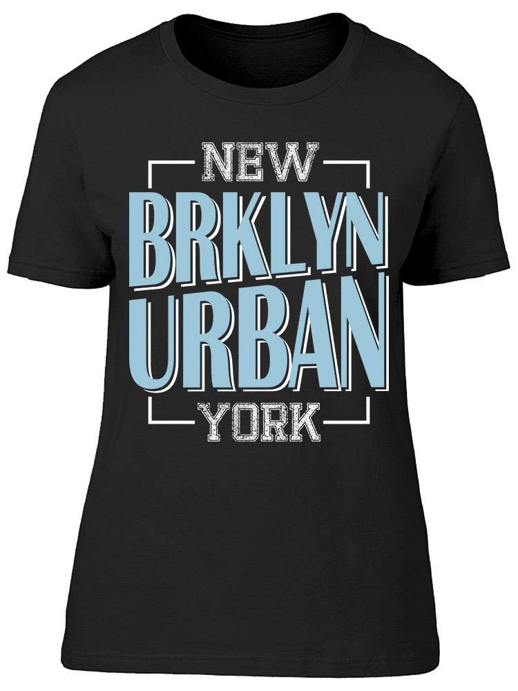 New Brooklyn Urban York Tee for Women - Trendy Graphic T-Shirt for Casual Wear, Street Style & Everyday Outfits
