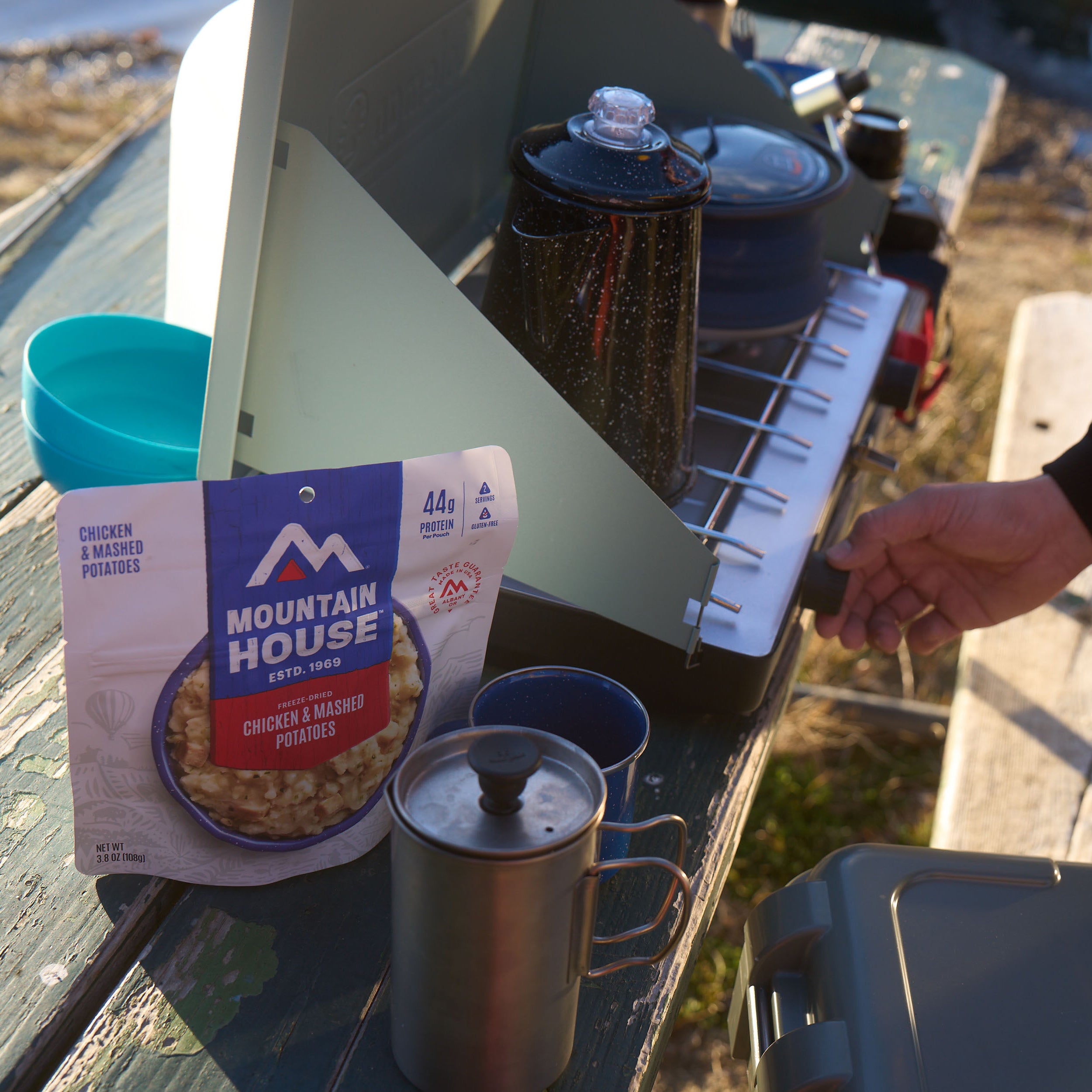 Mountain House Biscuits & Gravy Freeze-Dried Food - #10 Can (Emergency Food Supply, Camping & Backpacking Meals) - Perfect for Outdoor Adventures & Emergency Preparedness