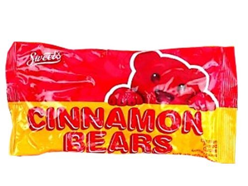 Hot & Spicy Red Cinnamon Gummy Bears - Gluten Free, Kosher Candy for Kids & Adults - Sweet & Tangy USA-Made Gummies (16oz Bag) - Perfect for Halloween Treats, Party Favors & Snack Time