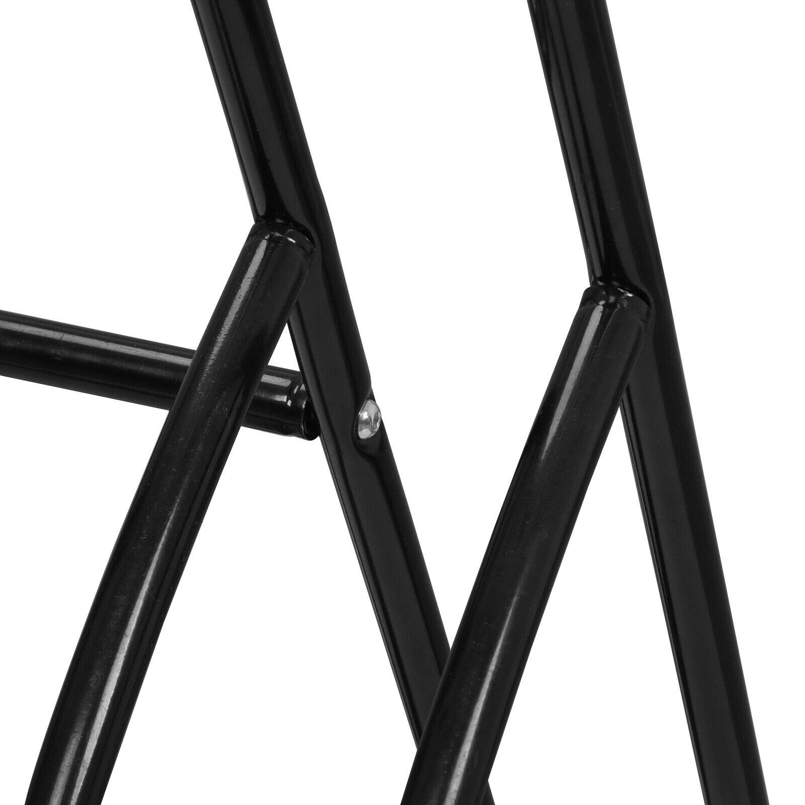 NADA Large Bike Floor Storage Rack - Heavy Duty Bicycle Stand Holder for Indoor/Outdoor Use - Perfect for Garage, School, or Home Organization
