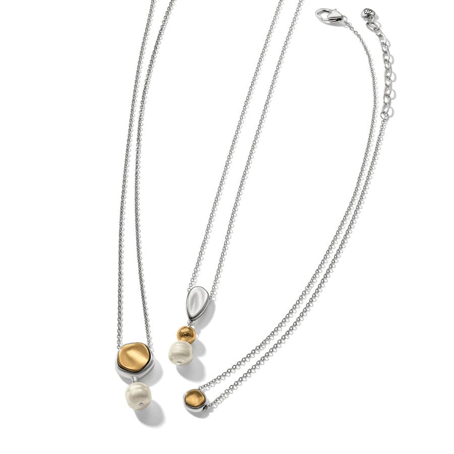 Elegant Cascade Round Pearl Necklace for Women - Classic & Timeless Jewelry Gift for Weddings, Parties & Special Occasions