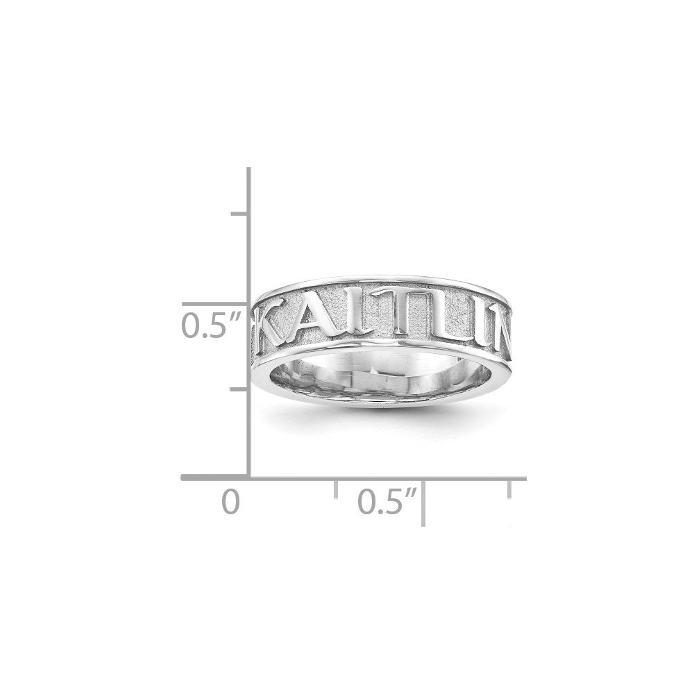 925 Sterling Silver Sandblasted Polish Ring Band for Women - Elegant Stackable Wedding Band, Promise Ring, or Everyday Jewelry for Gifts & Special Occasions