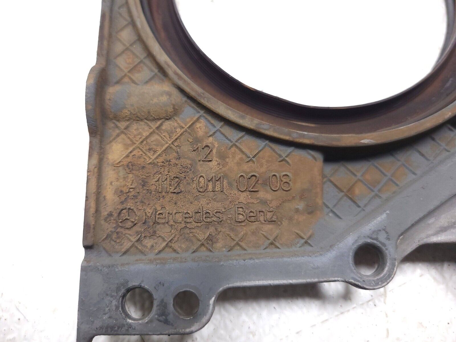06-11 Mercedes ML500 Engine Rear Crankshaft Cover Seal OEM Replacement Part - Perfect for Mercedes-Benz ML500 Engine Repair & Maintenance