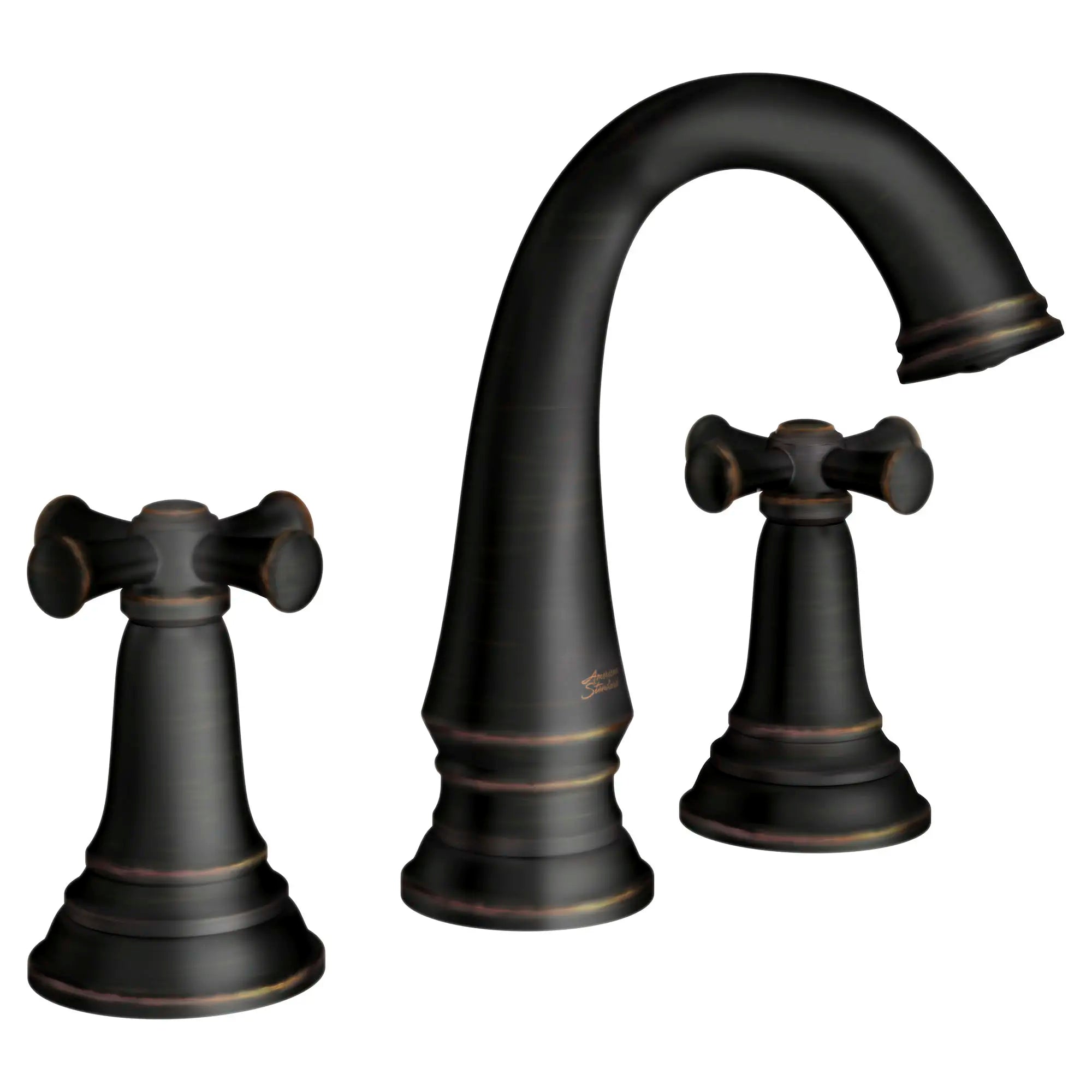 Delancey® 8 Inch Widespread 2 Handle Bathroom Faucet - 1.2 GPM/4.5 LPM Low Flow - Cross Handles - Perfect for Vanities and Powder Rooms