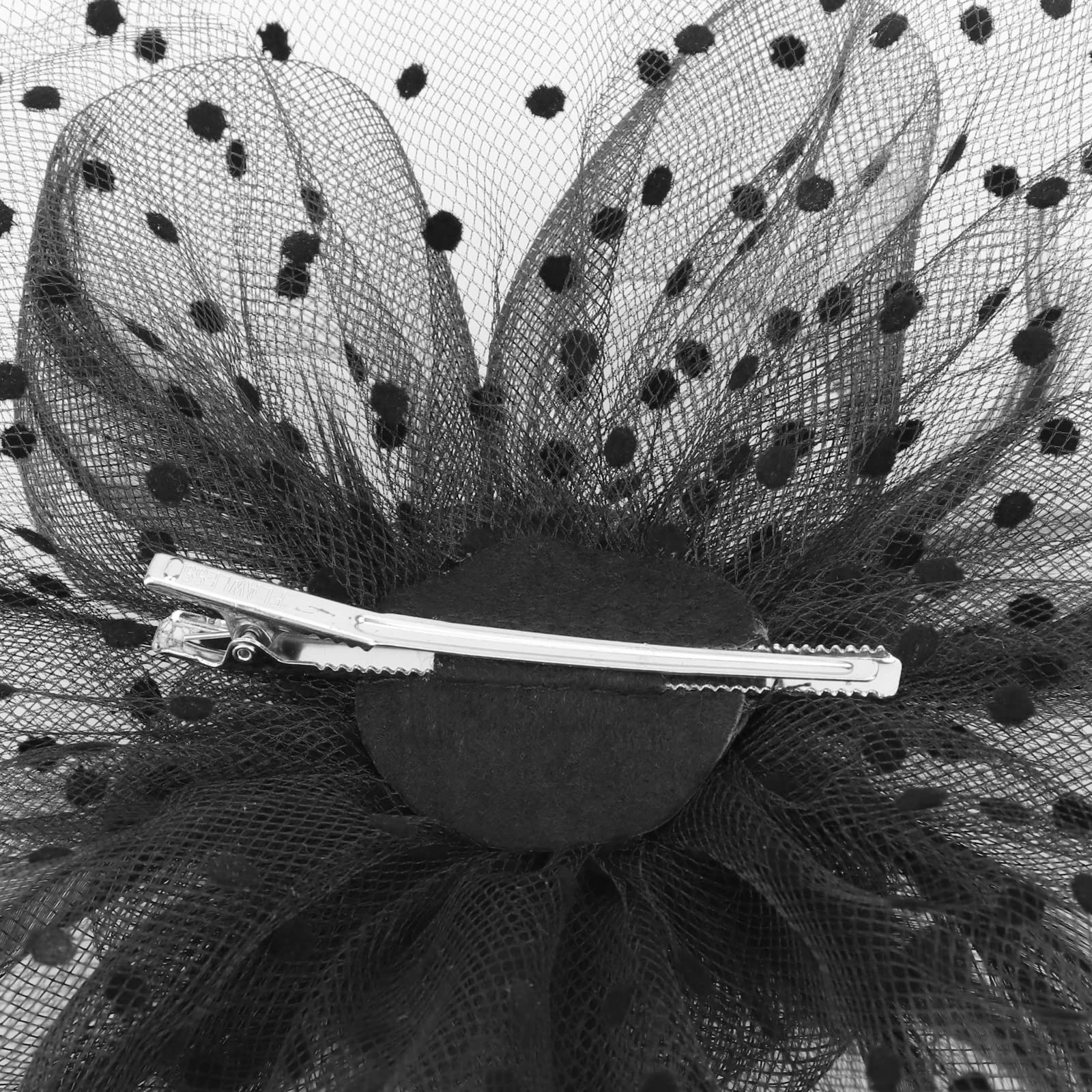 Elegant Women's Kentucky Derby Fascinator Hats with Flower, Headband & Clip - Perfect for Tea Parties, Weddings, and Special Events