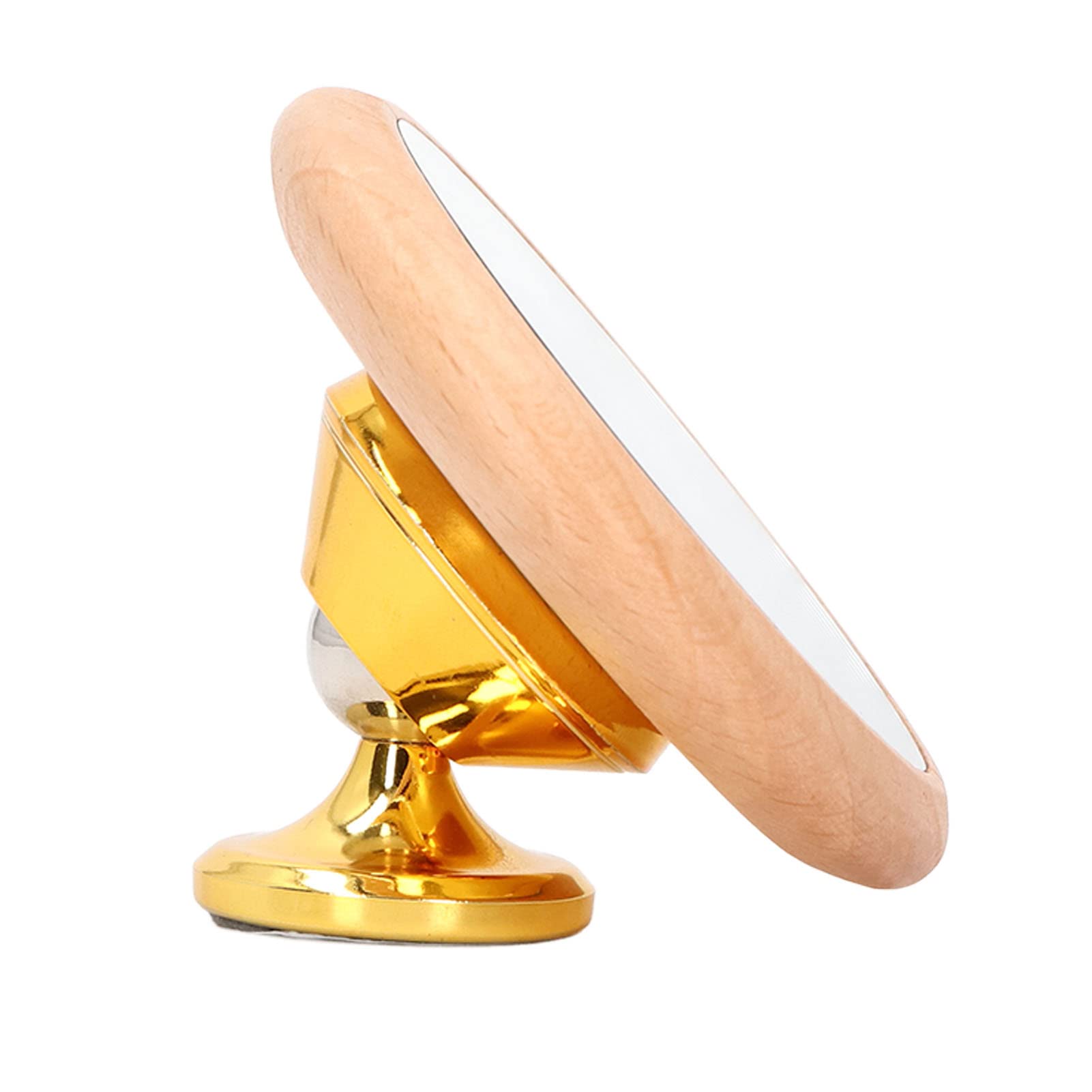 Premium Coffee Rate Observation Mirror - Magnetic Reflective Mirror for Perfect Coffee Making with Optimal Viewing Angle (Gold) | Ideal for Baristas, Home Brewing & Coffee Enthusiasts