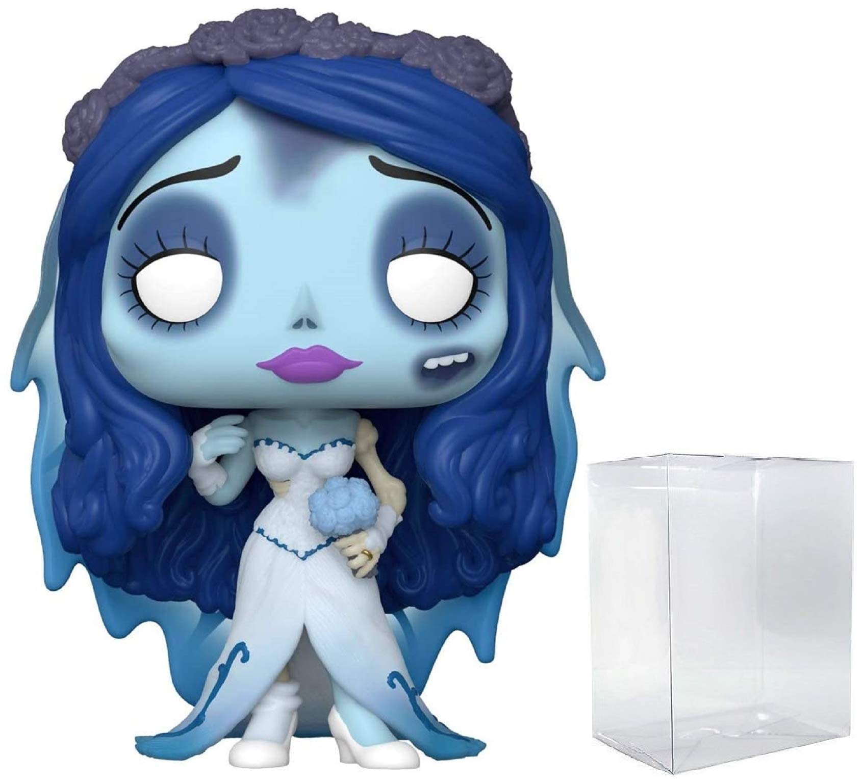 Emily #987 Pop Movies Vinyl Figure - Corpse Bride Collectible (Includes Ecotek Pop Box Protector) - Perfect for Movie Fans, Collectors & Home Decor
