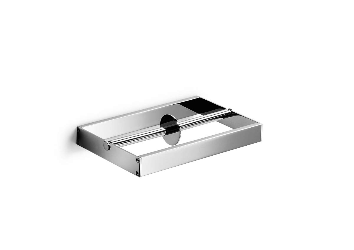 Stainless Steel Double Roll Holder for Bathroom & Kitchen - Heavy Duty Paper Towel & Toilet Paper Dispenser - Space Saving Design for Home, Office, or Restaurant Use