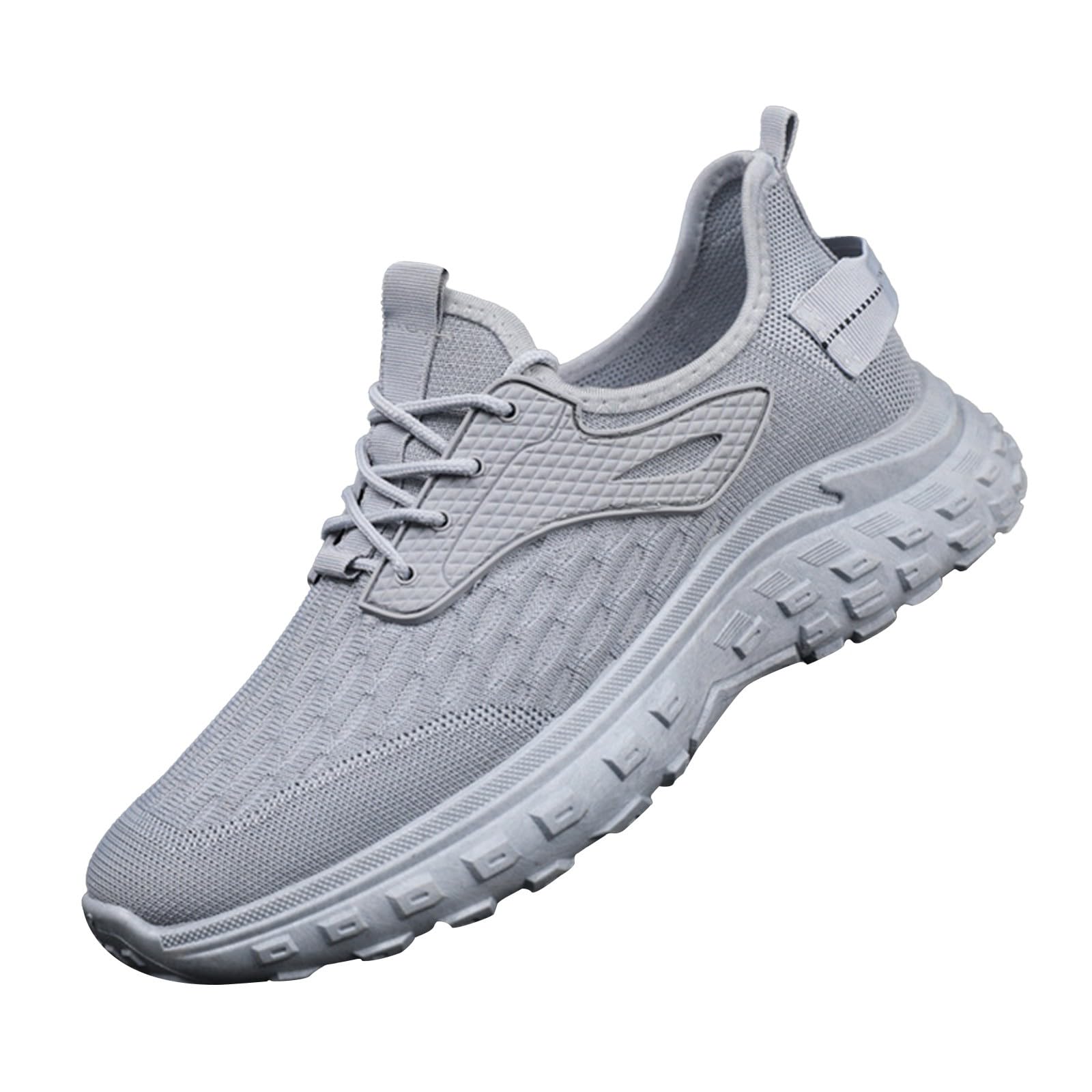 Men's Lightweight Breathable Running Shoes - Non-Slip Hiking & Training Sneakers with Mesh Upper for Jogging, Trekking & Tennis | Perfect for Gym Workouts & Outdoor Activities