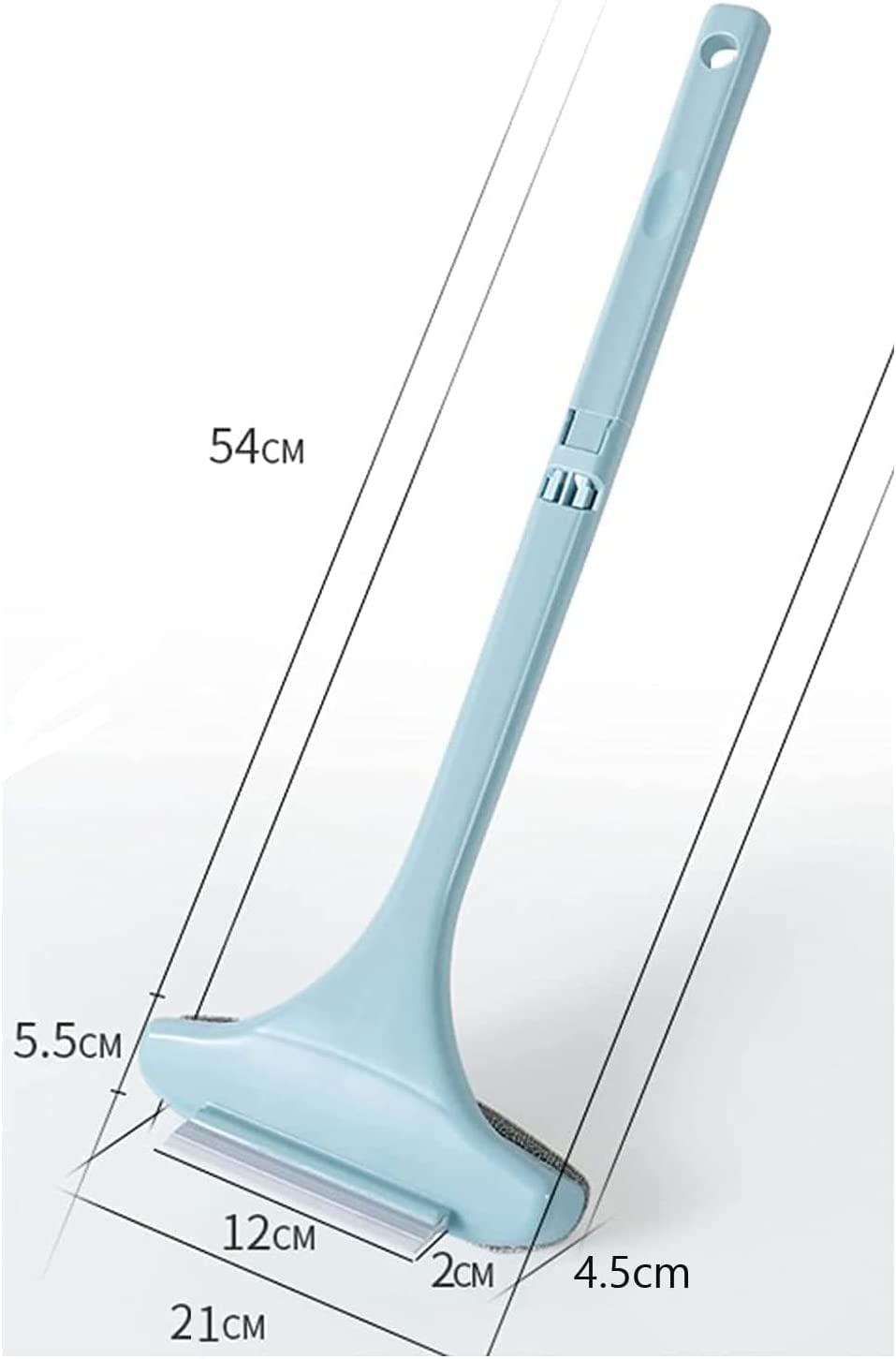 E-Cosmos 2-in-1 Multifunctional Screen & Window Cleaning Brush with Extended Handle - Double-Sided Mesh Wiper for Windows, Screens, Blinds & Shower Doors (Multicolor) - Perfect for Home, Office & Car Cleaning