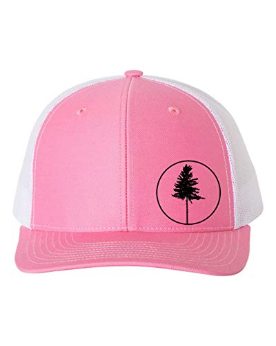 Hot Pink/White