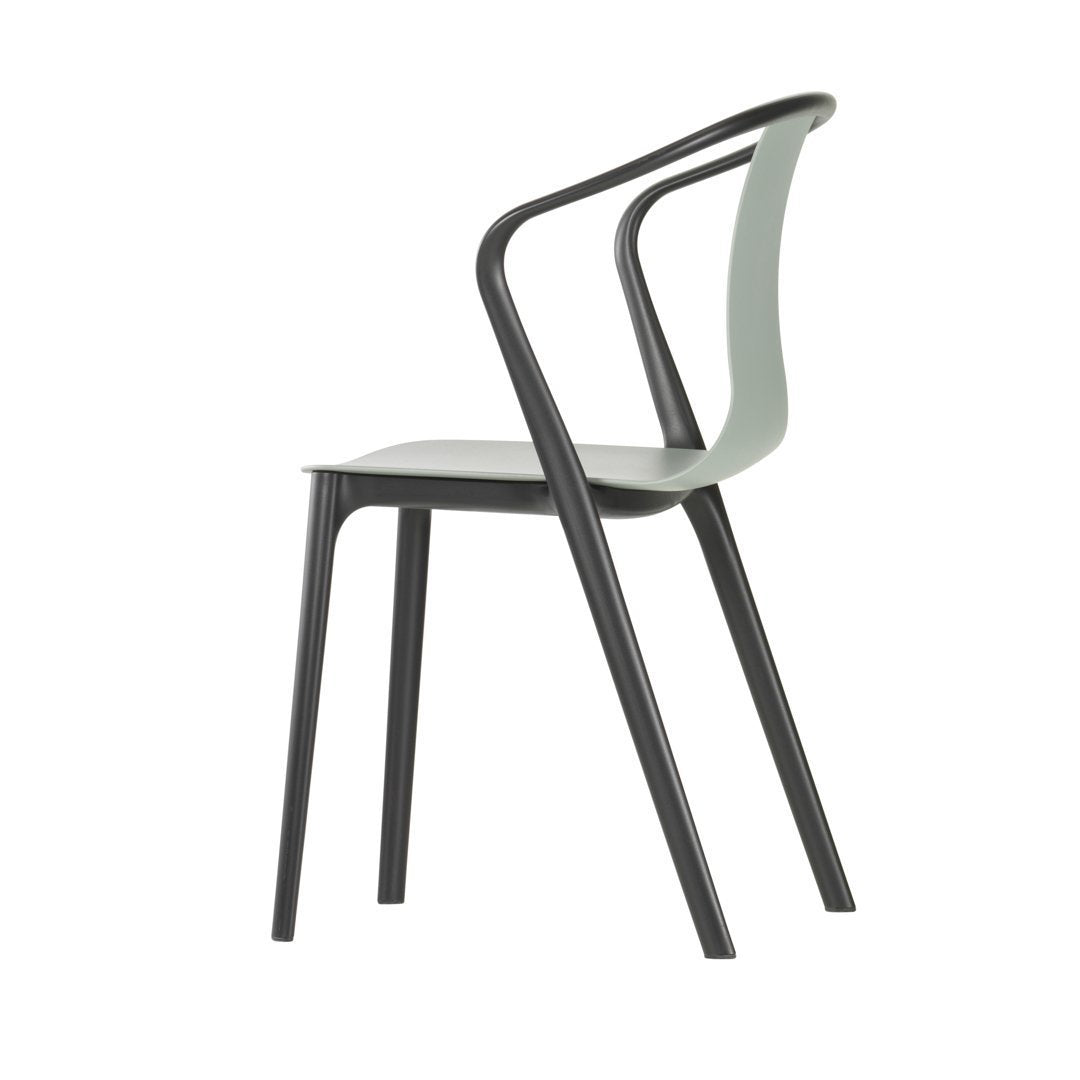 Belleville Plastic Armchair - Modern Indoor & Outdoor Seating for Patio, Garden, and Living Room