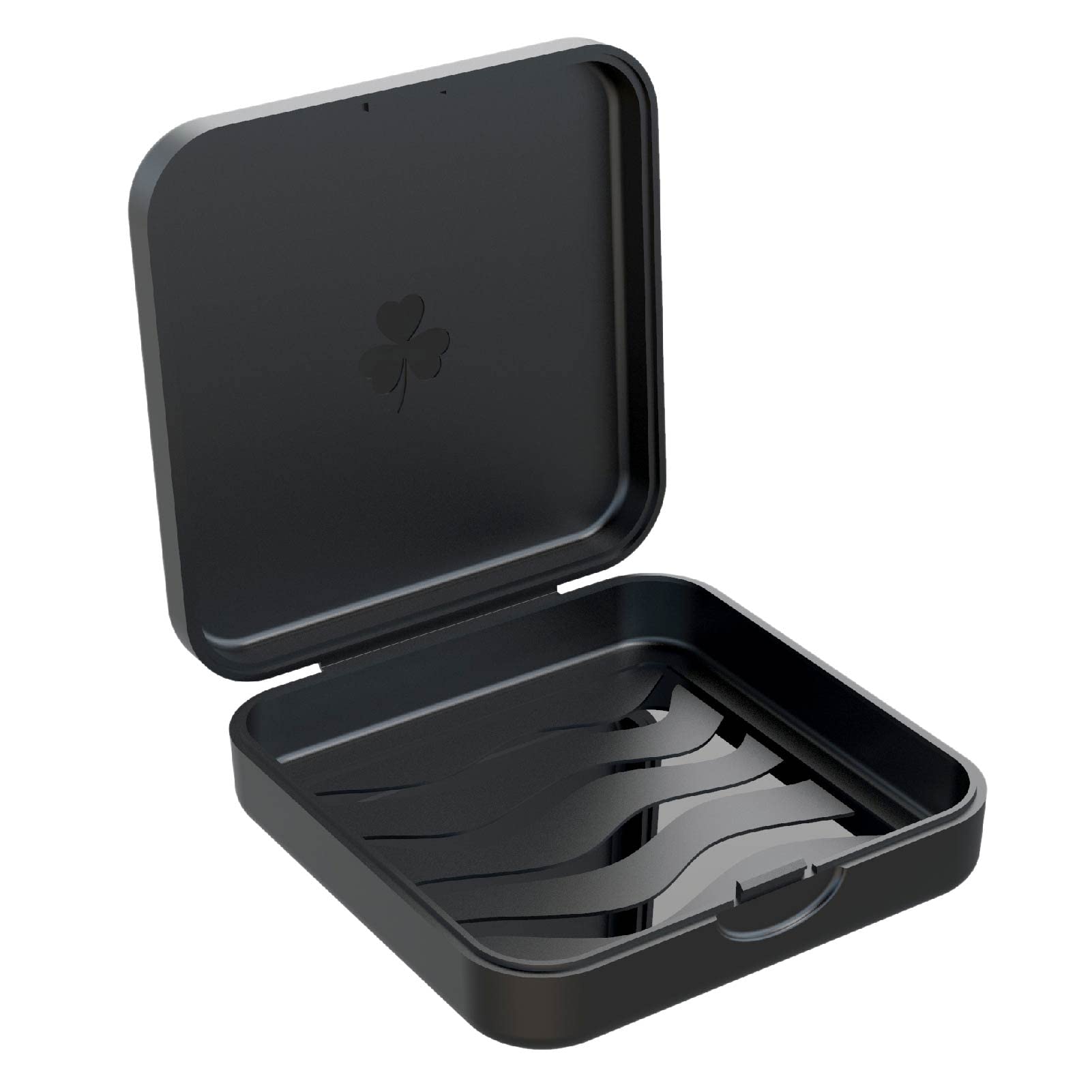 ARGOMAX Retainer Case for Invisalign & Braces - Durable Orthodontic Storage Box (1-Piece, Black) | Perfect for Travel, School & Daily Teeth Aligner Protection
