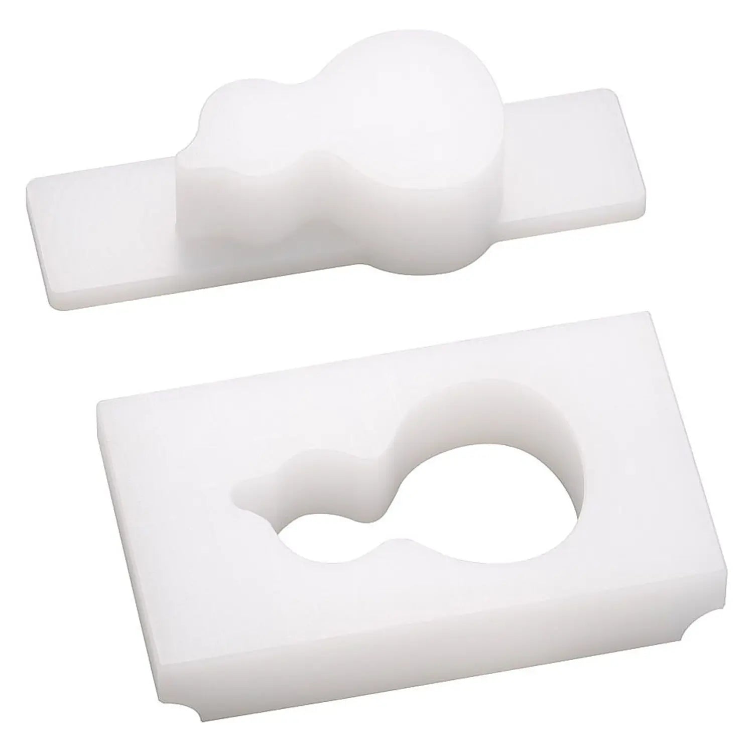 EBM Polyethylene Rice Mold Gourd - Durable Kitchen Tool for Sushi Rice, Onigiri & Asian Desserts | Perfect for Home Cooking & Restaurant Use