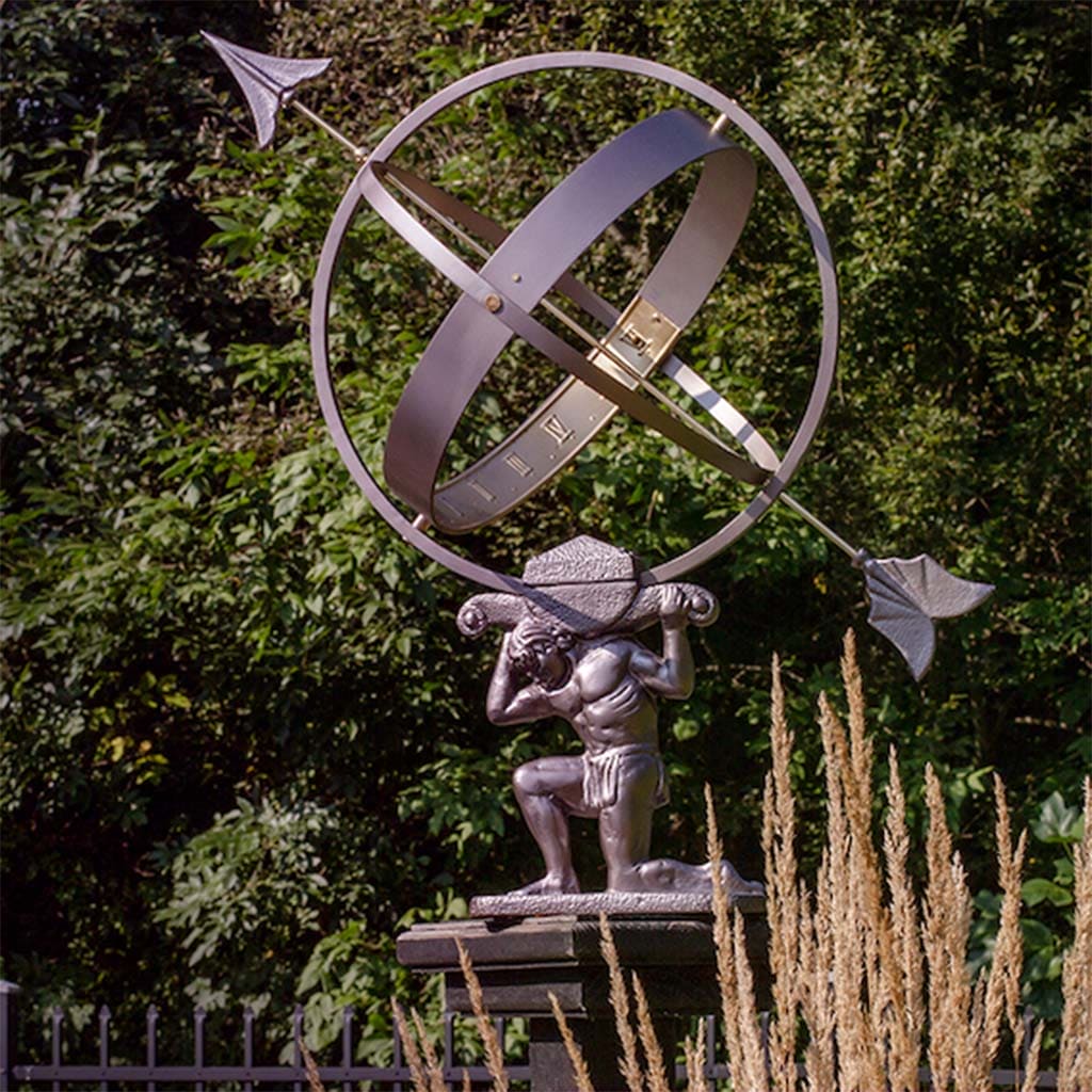 Good Directions Atlas Armillary Sundial - Outdoor Garden Decor, Patio & Backyard Ornament - Perfect for Decorative Landscaping & Unique Gift Ideas